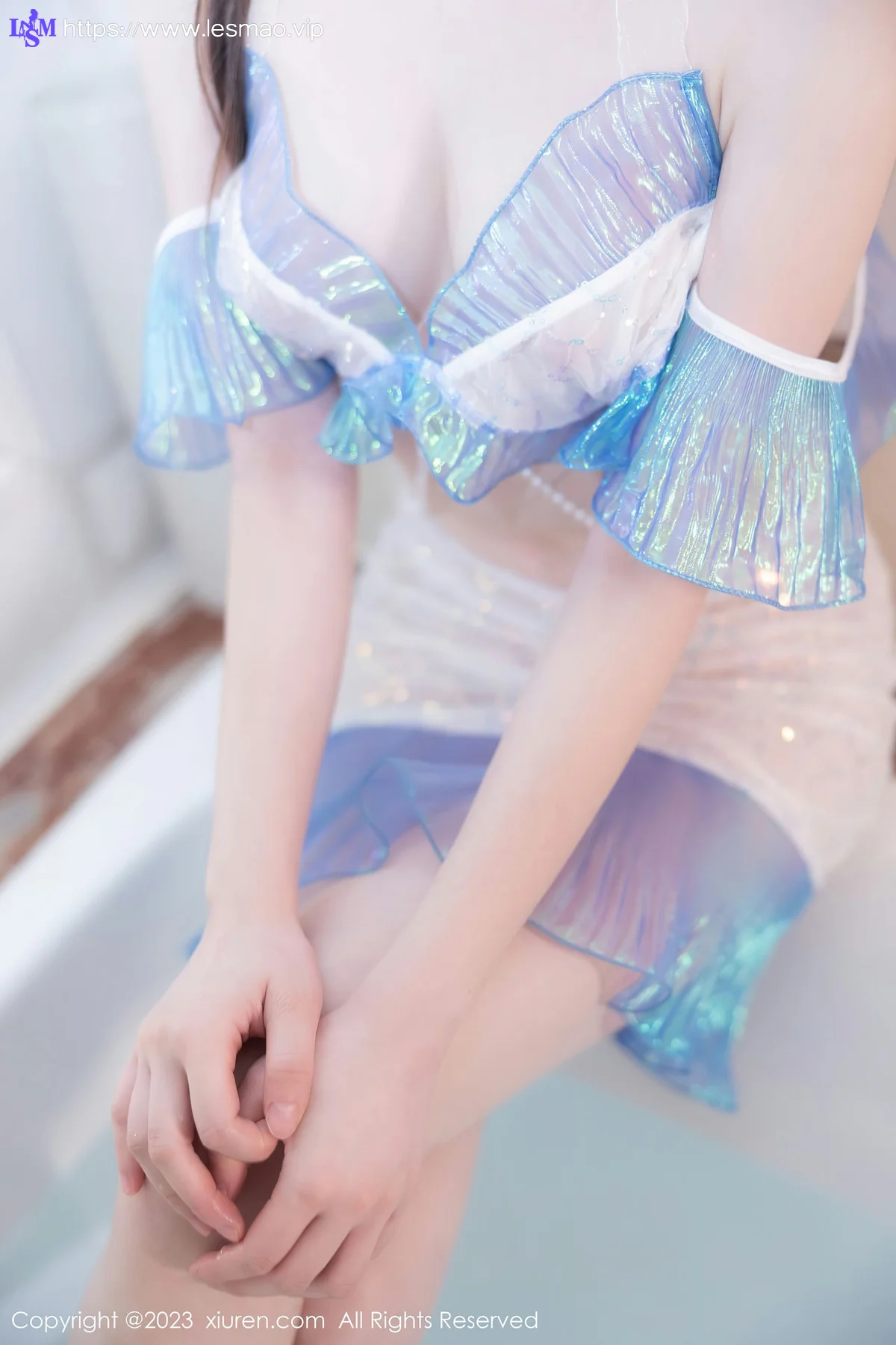 XiuRen 秀人 No.7173  林悠悠 美人鱼装扮性感写真1 - 16