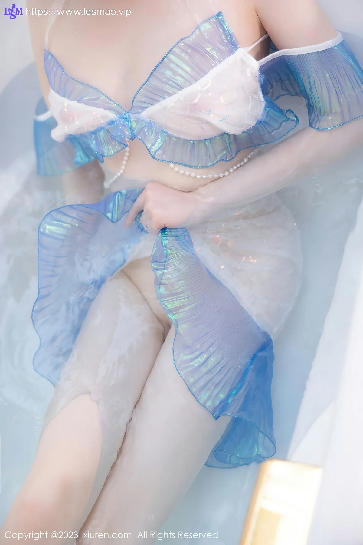 XiuRen 秀人 No.7173  林悠悠 美人鱼装扮性感写真1 - 38