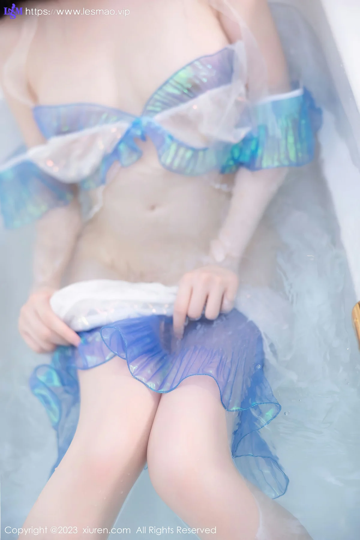XiuRen 秀人 No.7173  林悠悠 美人鱼装扮性感写真1 - 55