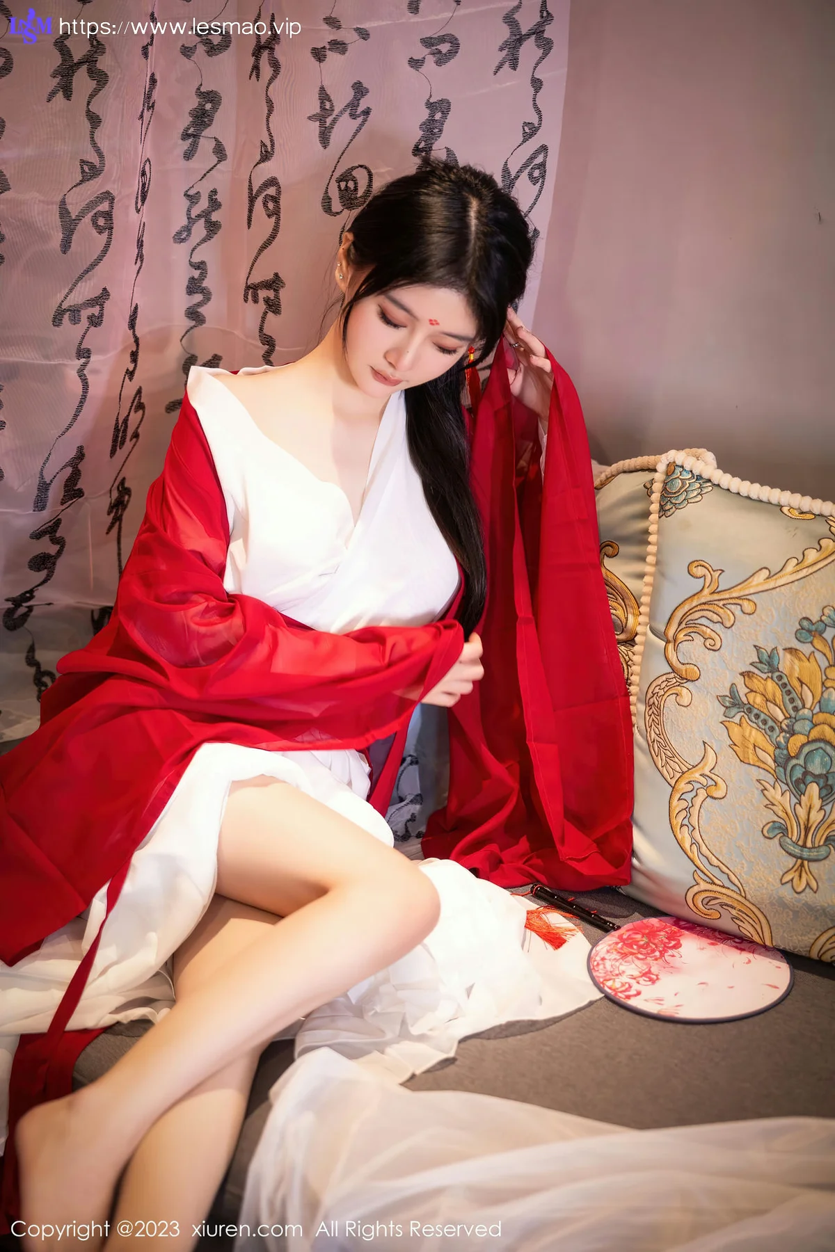 XiuRen 秀人 No.7192  幼幼 红色古装性感写真11 - 4