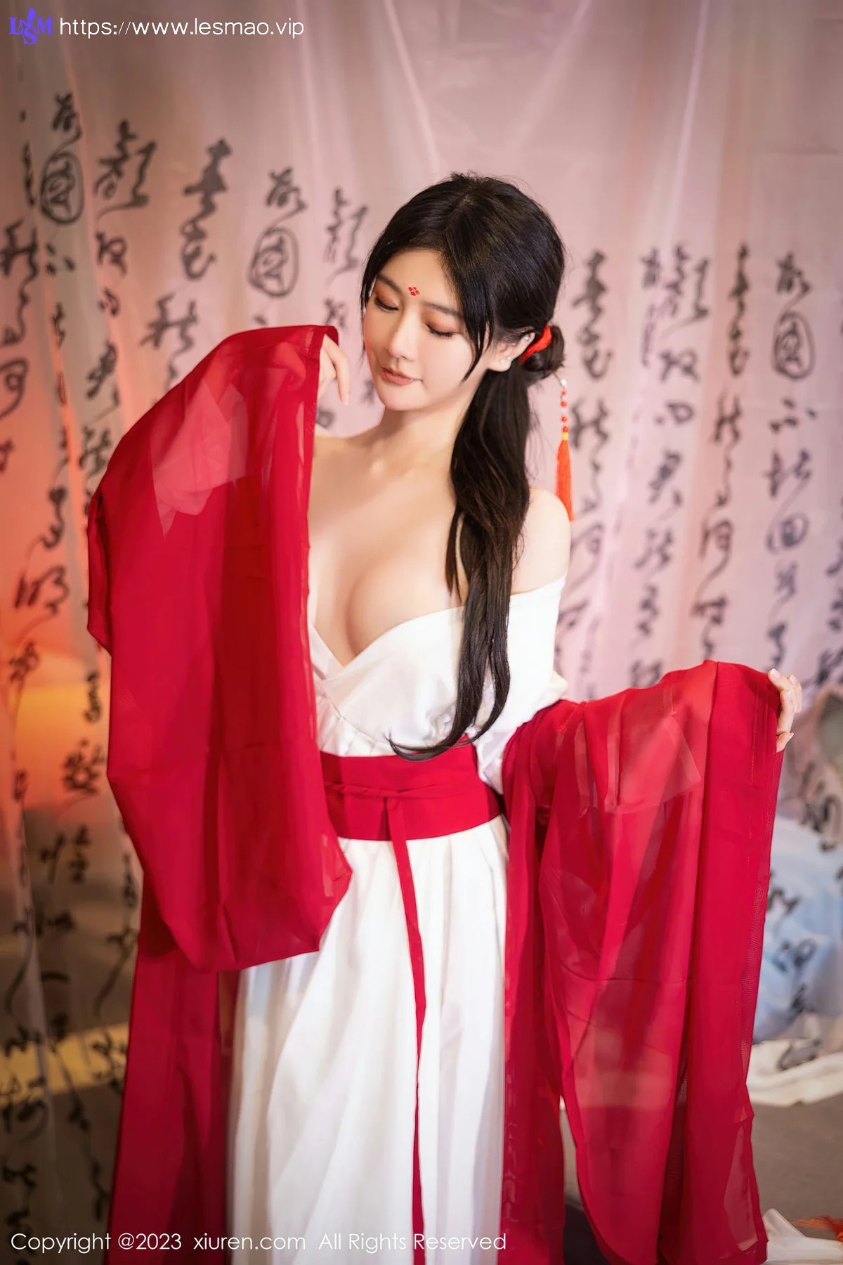 XiuRen 秀人 No.7192  幼幼 红色古装性感写真11 - 13