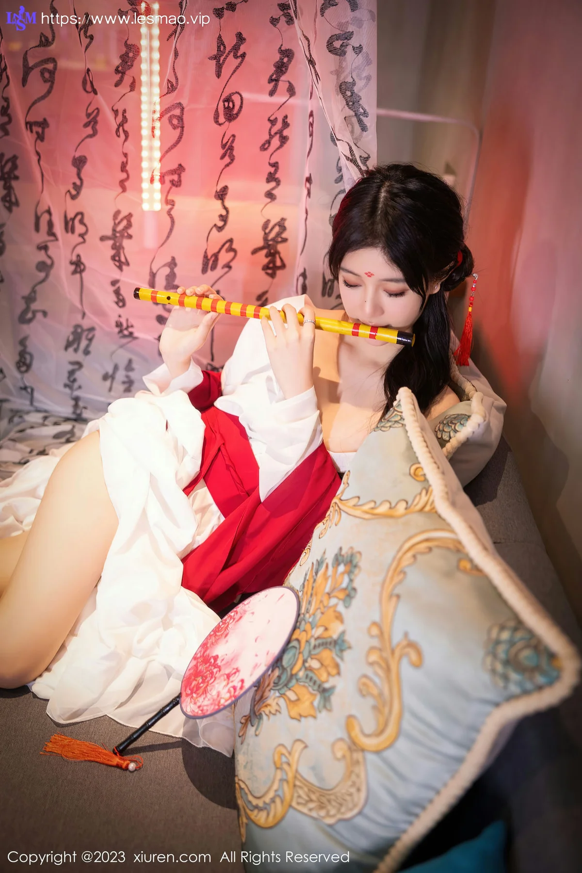 XiuRen 秀人 No.7192  幼幼 红色古装性感写真11 - 16
