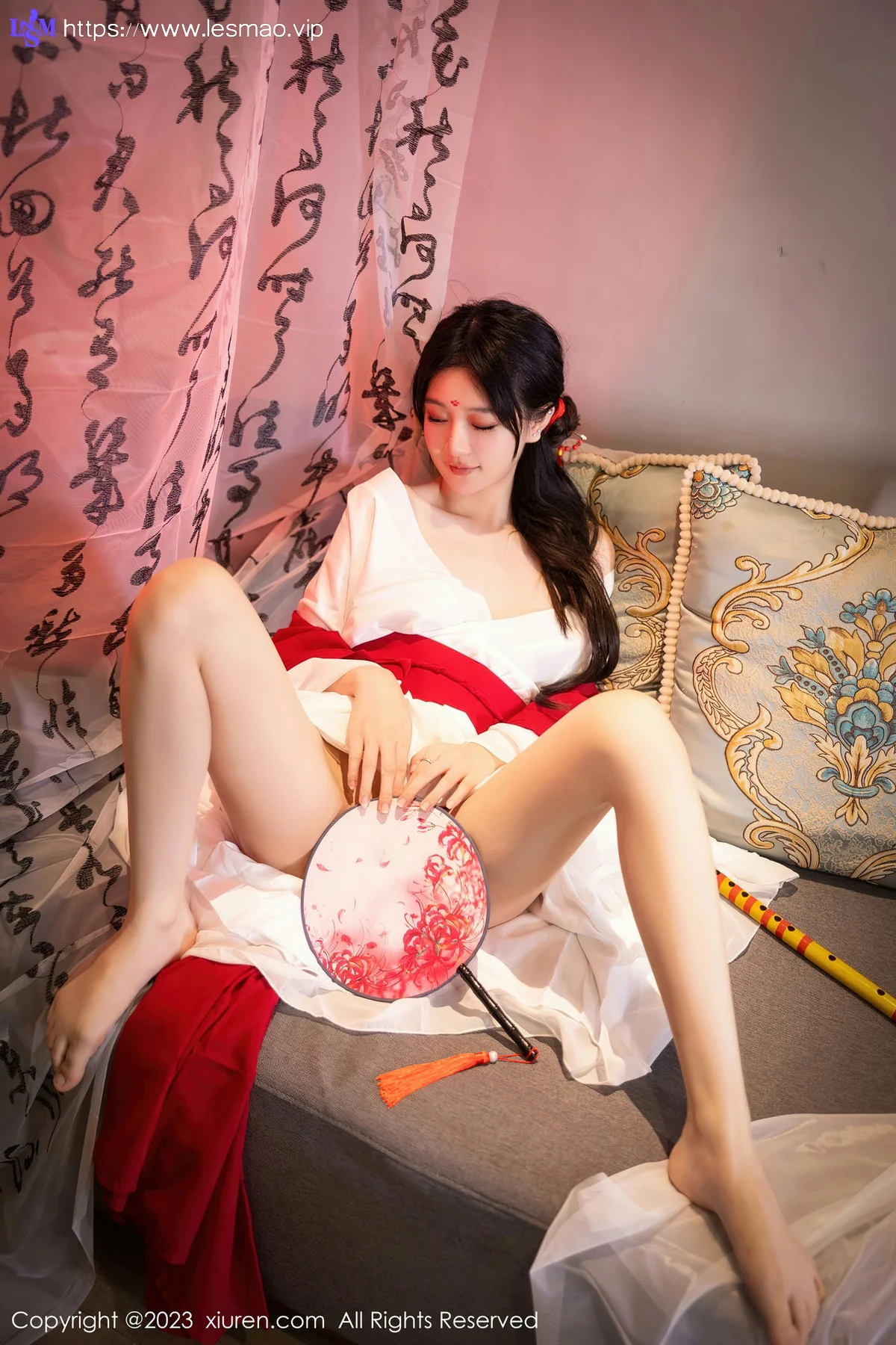 XiuRen 秀人 No.7192  幼幼 红色古装性感写真11 - 18