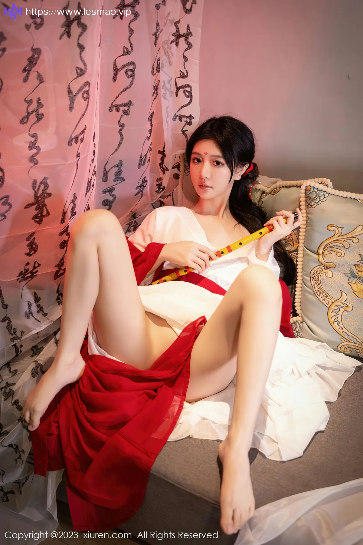 XiuRen 秀人 No.7192  幼幼 红色古装性感写真11 - 21