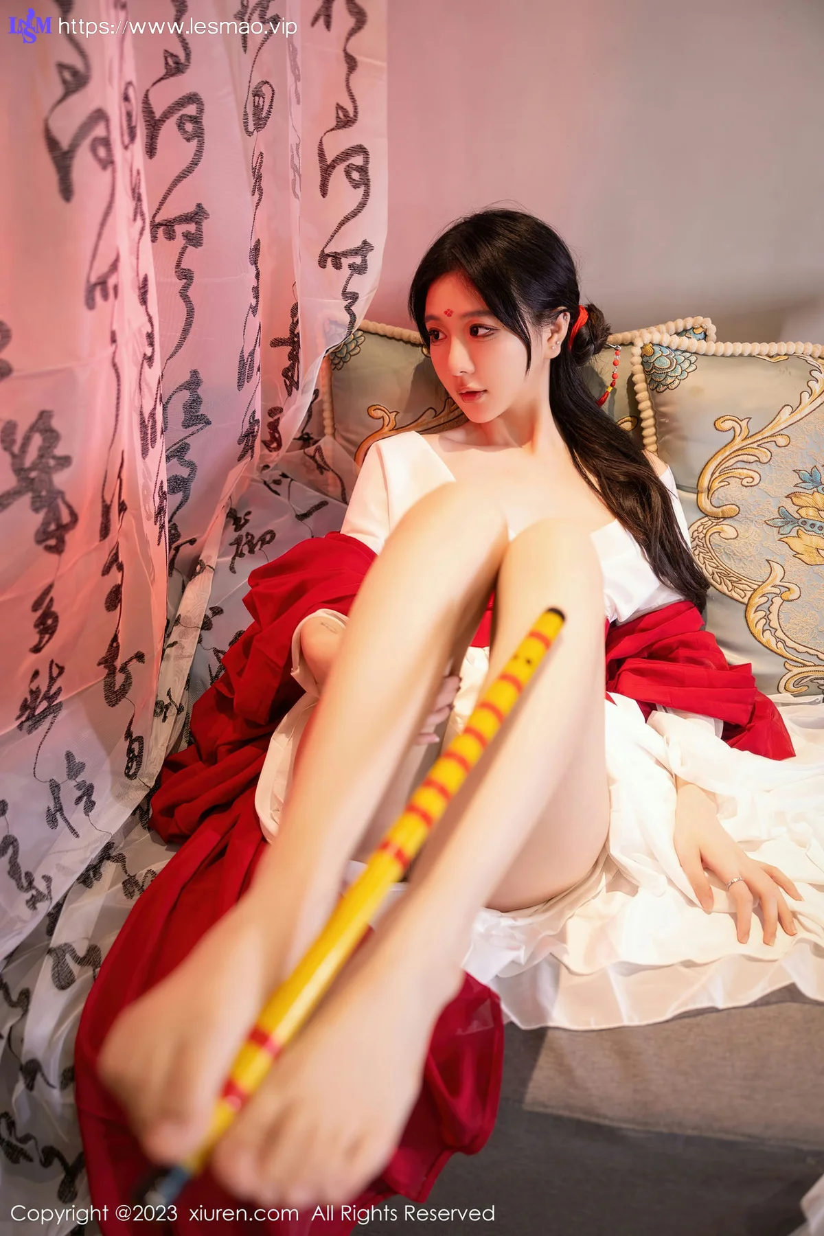 XiuRen 秀人 No.7192  幼幼 红色古装性感写真11 - 33