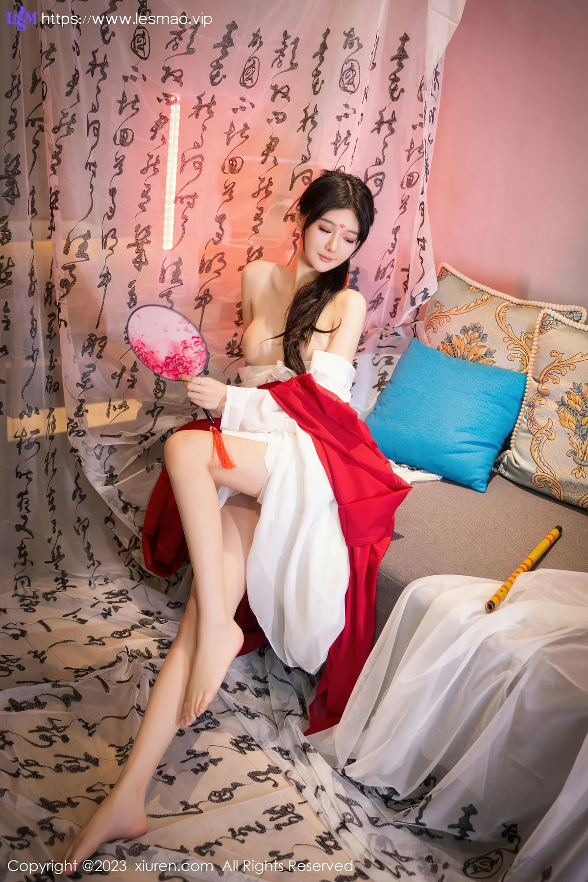 XiuRen 秀人 No.7192  幼幼 红色古装性感写真11 - 37