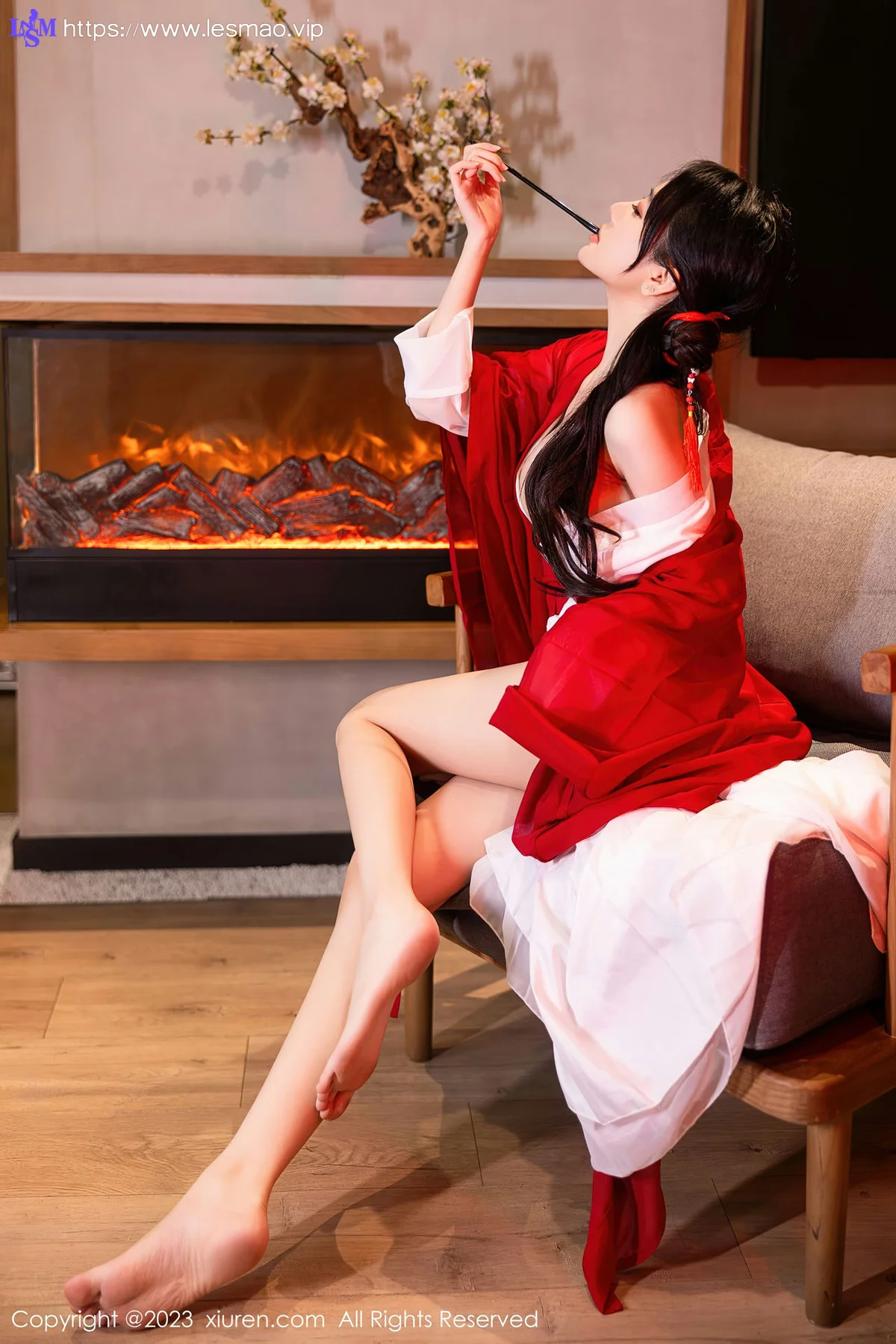 XiuRen 秀人 No.7192  幼幼 红色古装性感写真11 - 47