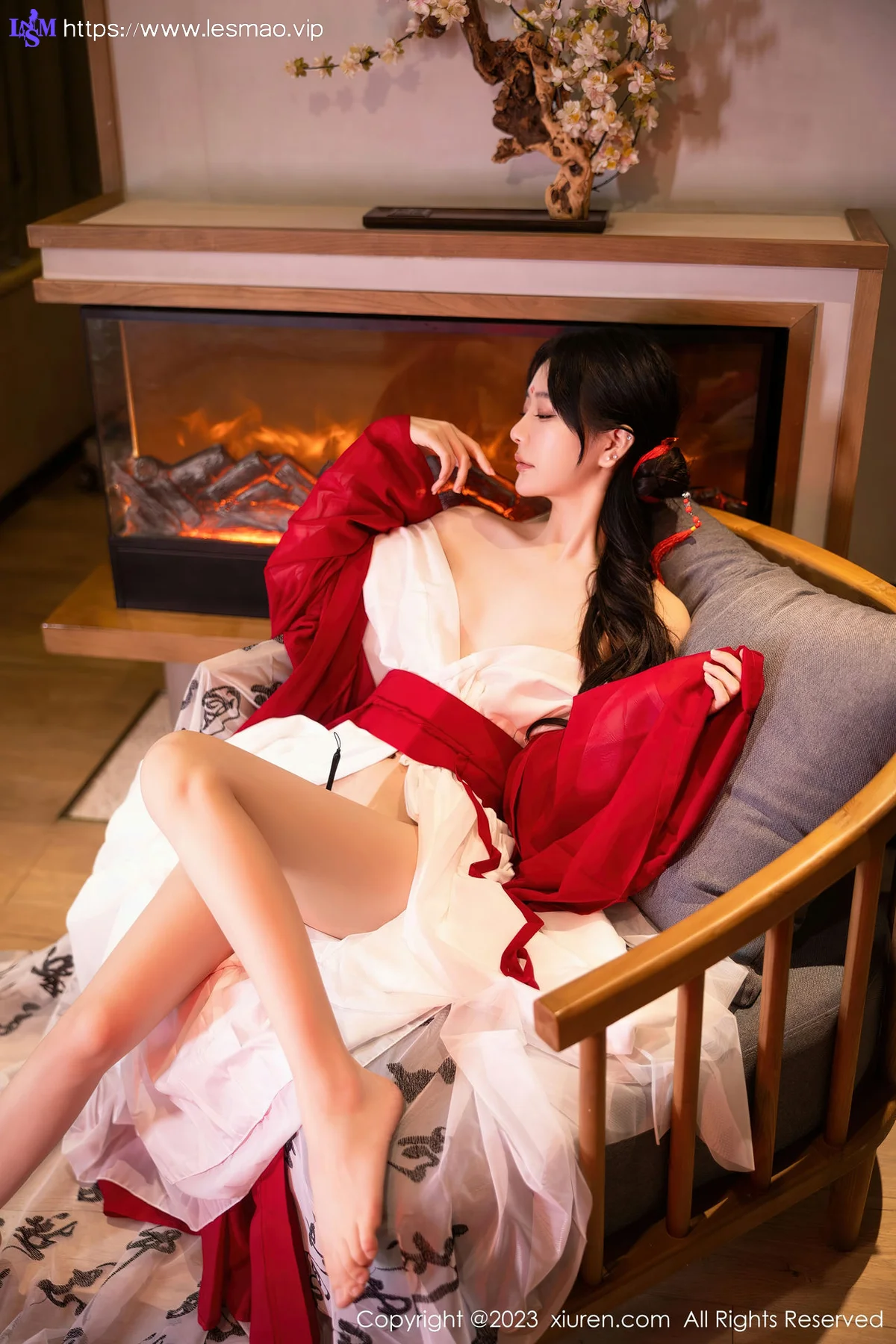 XiuRen 秀人 No.7192  幼幼 红色古装性感写真11 - 54
