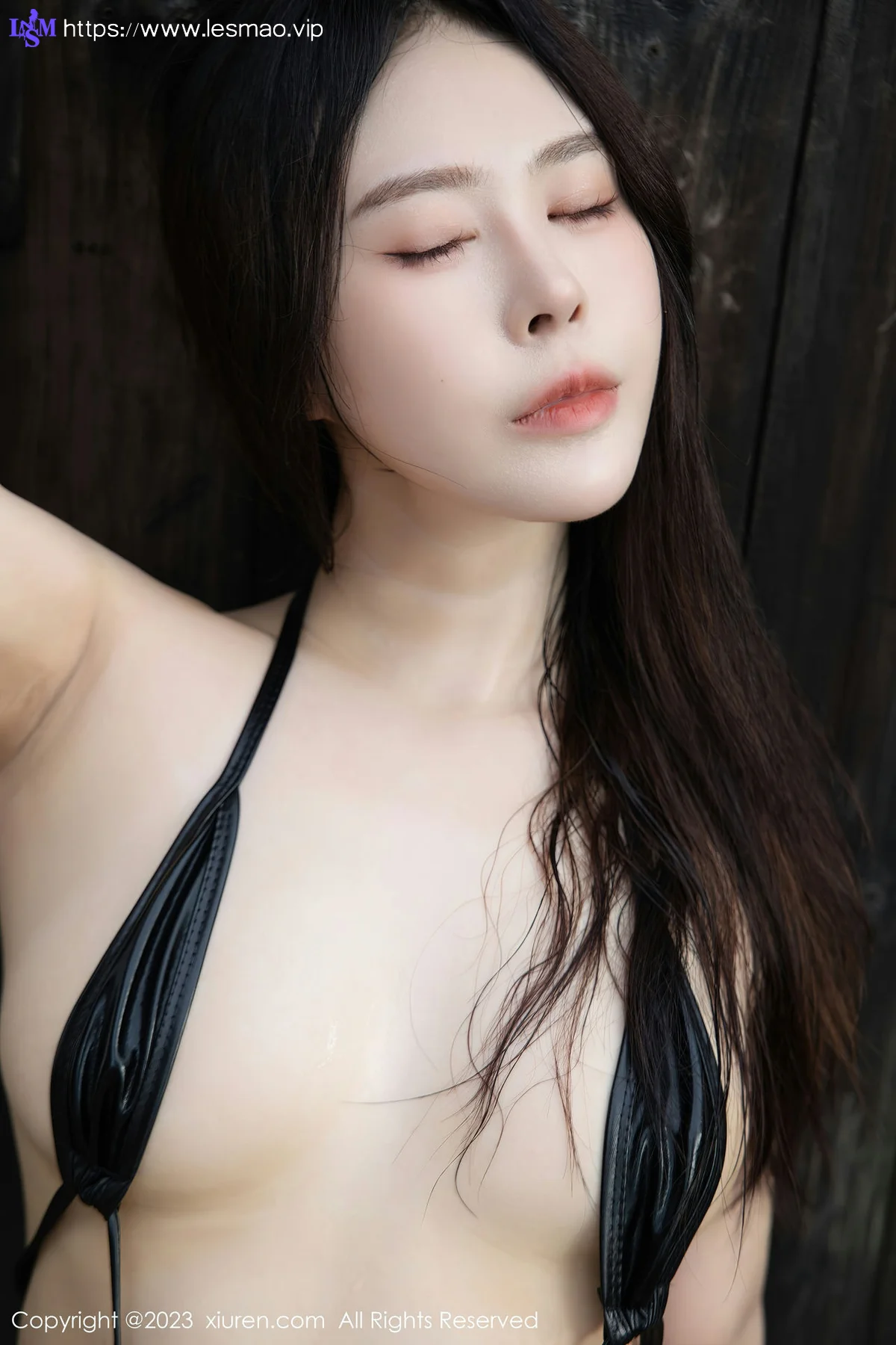 XiuRen 秀人 No.7195  Evelyn艾莉 黑色连体衣泰国旅拍写真33 - 55