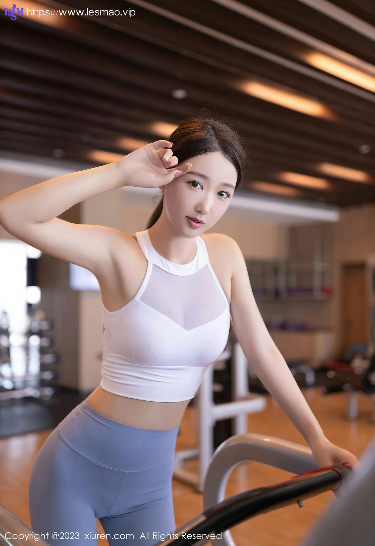 XiuRen 秀人 No.7197  唐安琪 瑜伽服健身场所拍摄澳门旅拍11 - 14