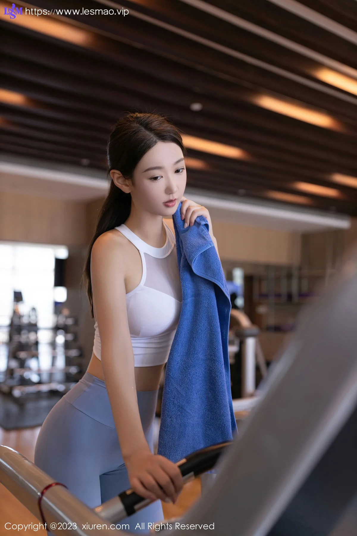 XiuRen 秀人 No.7197  唐安琪 瑜伽服健身场所拍摄澳门旅拍11 - 16