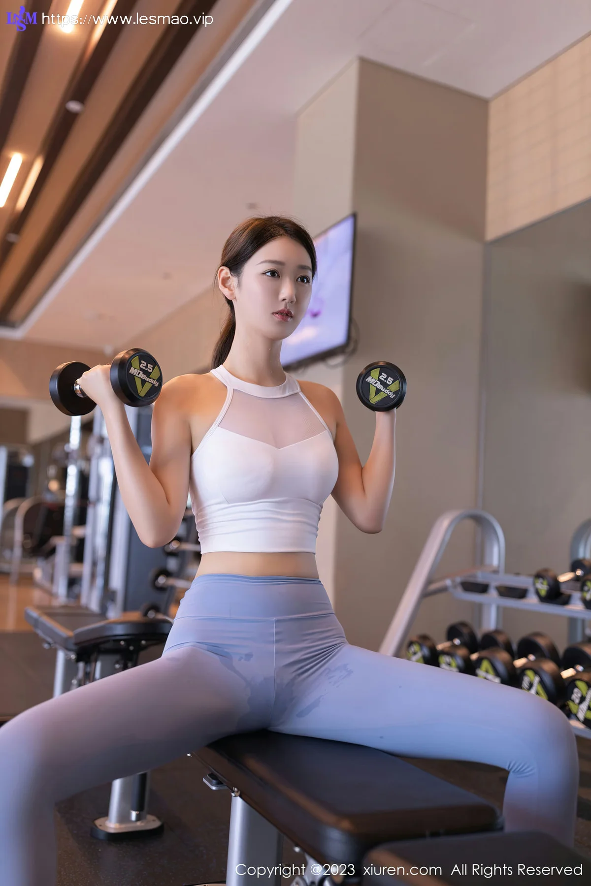 XiuRen 秀人 No.7197  唐安琪 瑜伽服健身场所拍摄澳门旅拍11 - 17
