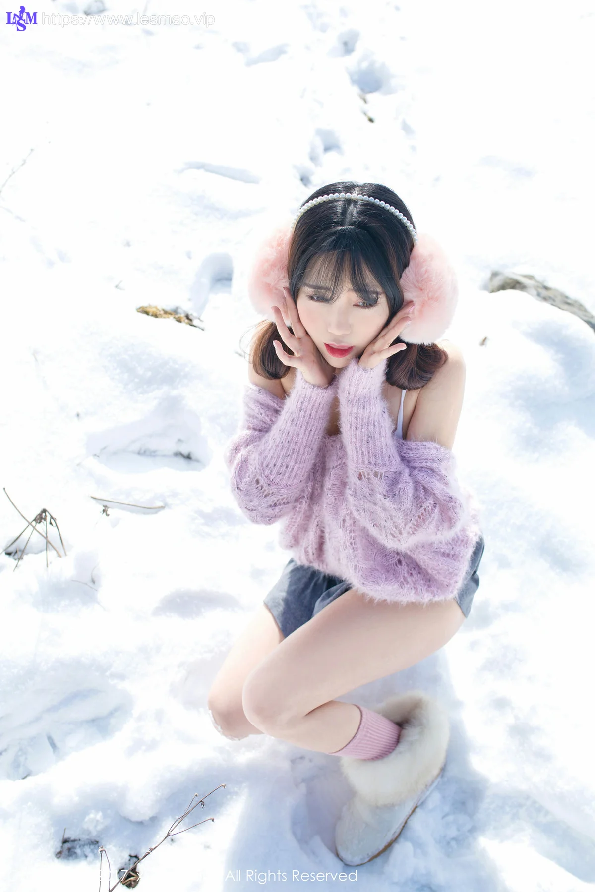 XiuRen 秀人 No.720 Modo 兜豆靓Youlina 马尾少女 - 11