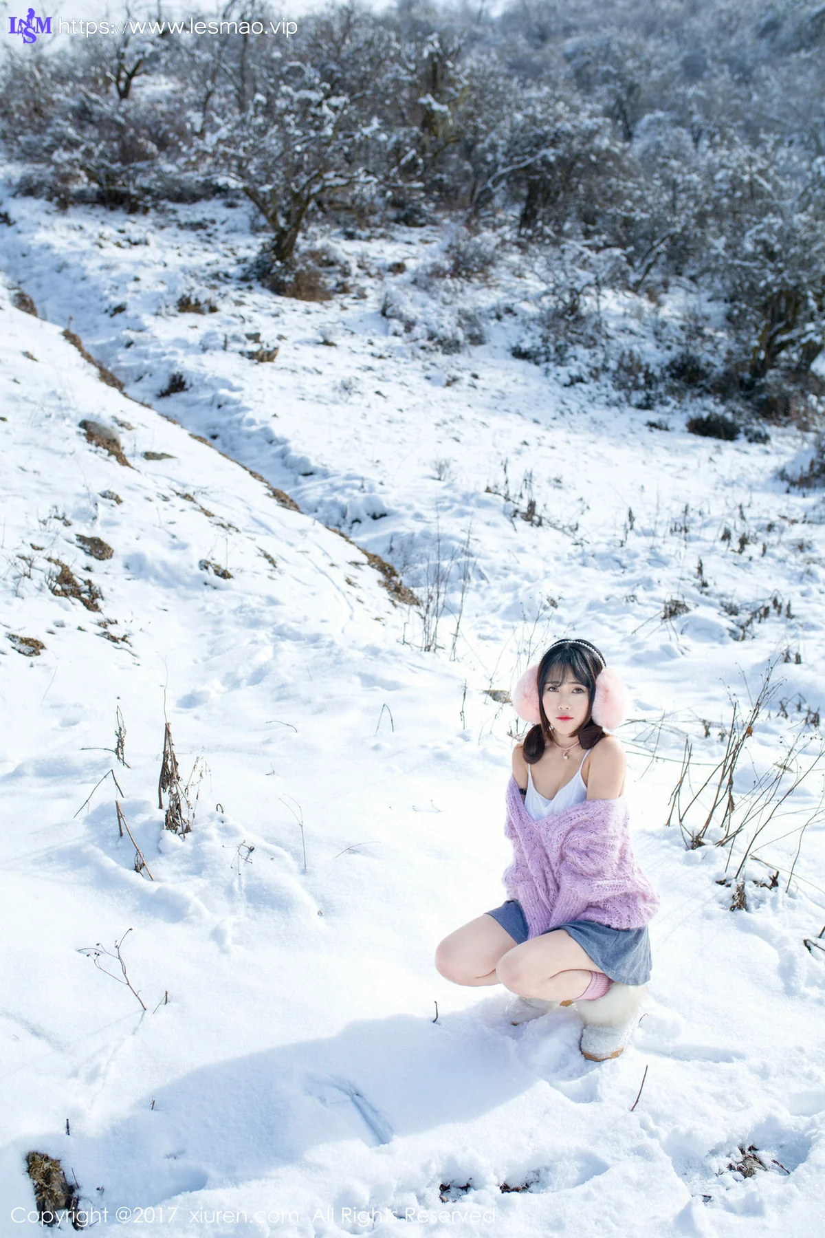 XiuRen 秀人 No.720 Modo 兜豆靓Youlina 马尾少女 - 14