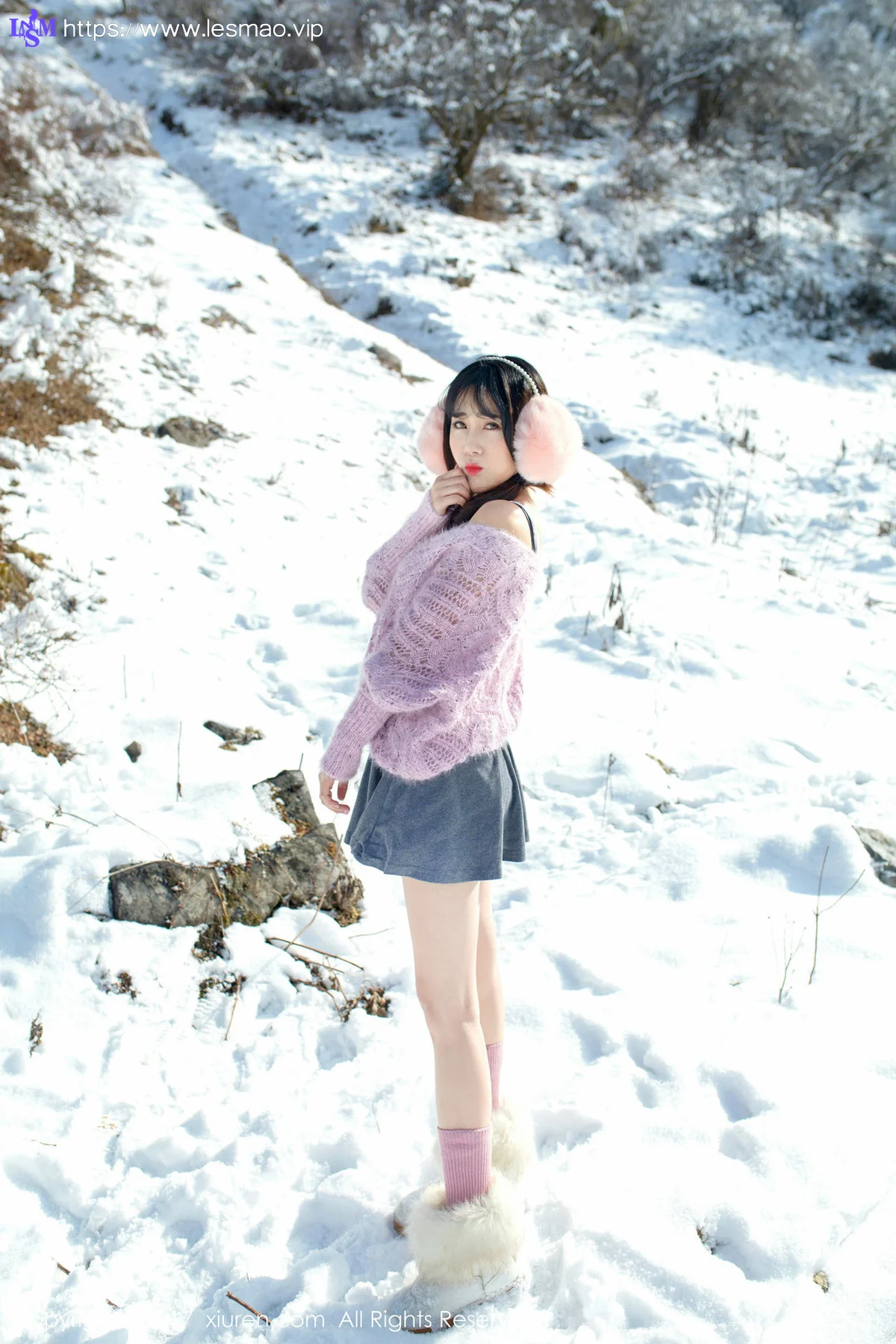 XiuRen 秀人 No.720 Modo 兜豆靓Youlina 马尾少女 - 15