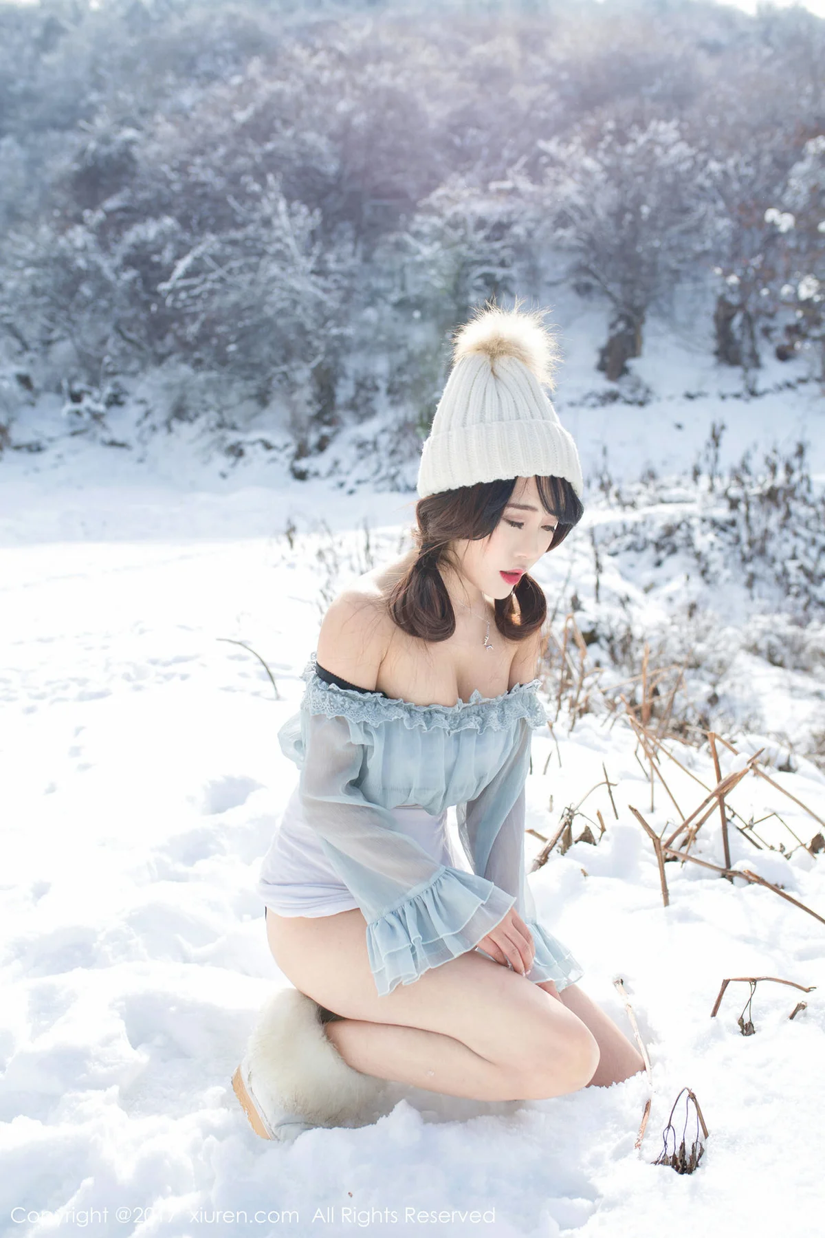 XiuRen 秀人 No.720 Modo 兜豆靓Youlina 马尾少女 - 48
