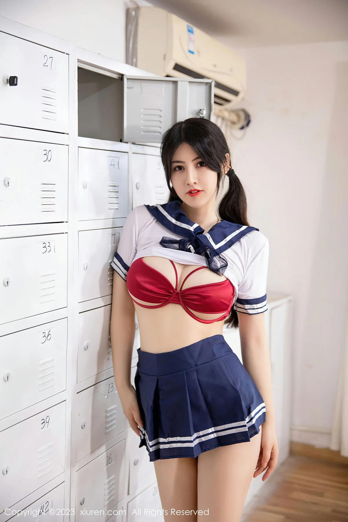 XiuRen 秀人 No.7200  诗诗kiki 学妹装扮性感写真 - 56