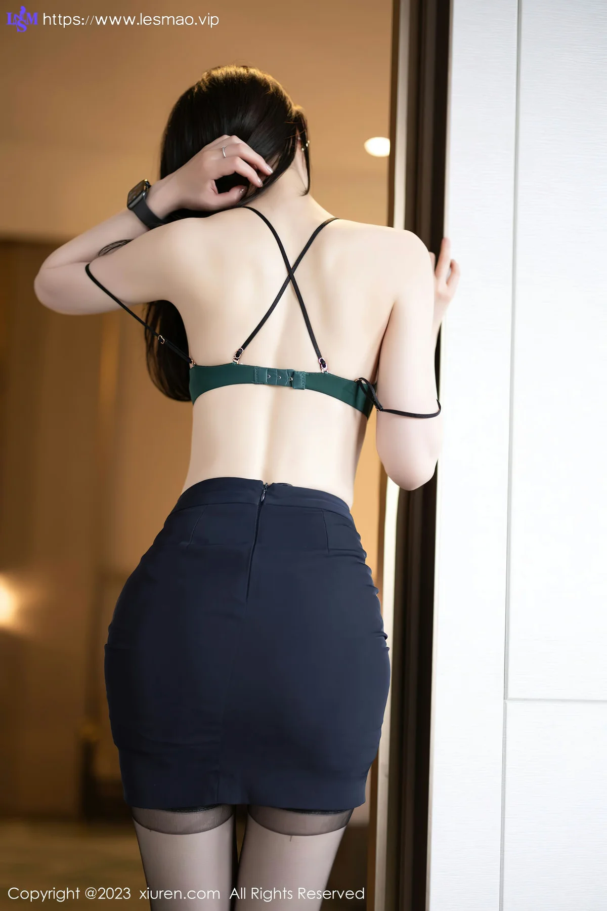 XiuRen 秀人 No.7212  梦心玥 蓝色制服性感写真22 - 34