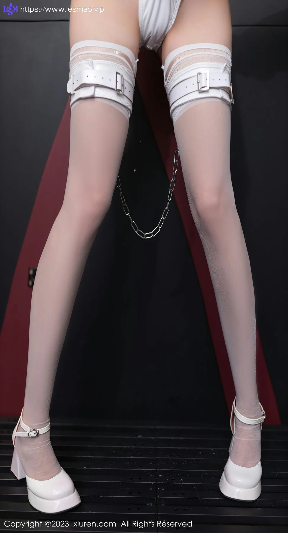 XiuRen 秀人 No.7223  鱼子酱Fish 白色情趣服饰性感写真1 - 21