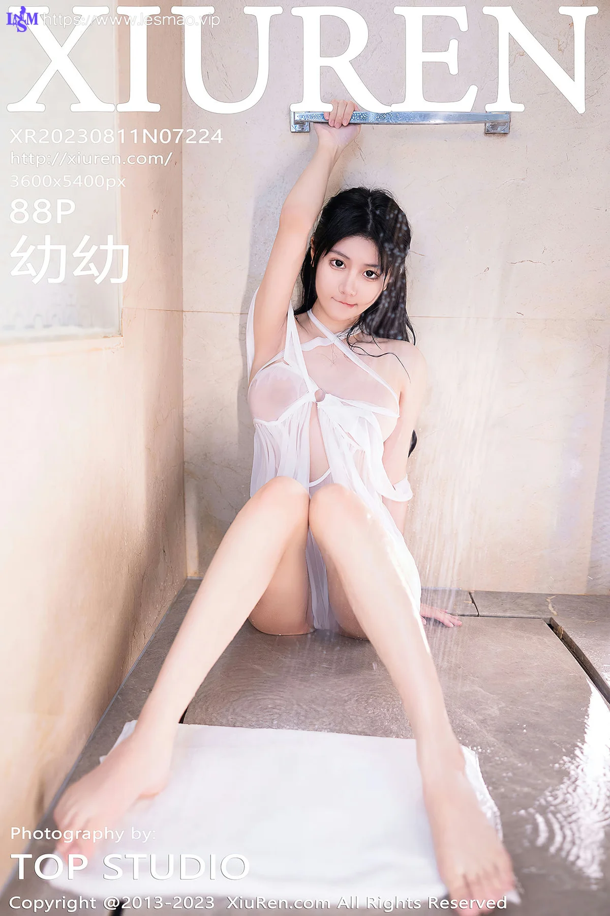 XiuRen 秀人 No.7224  幼幼 白色情趣睡裙性感写真111 - 89