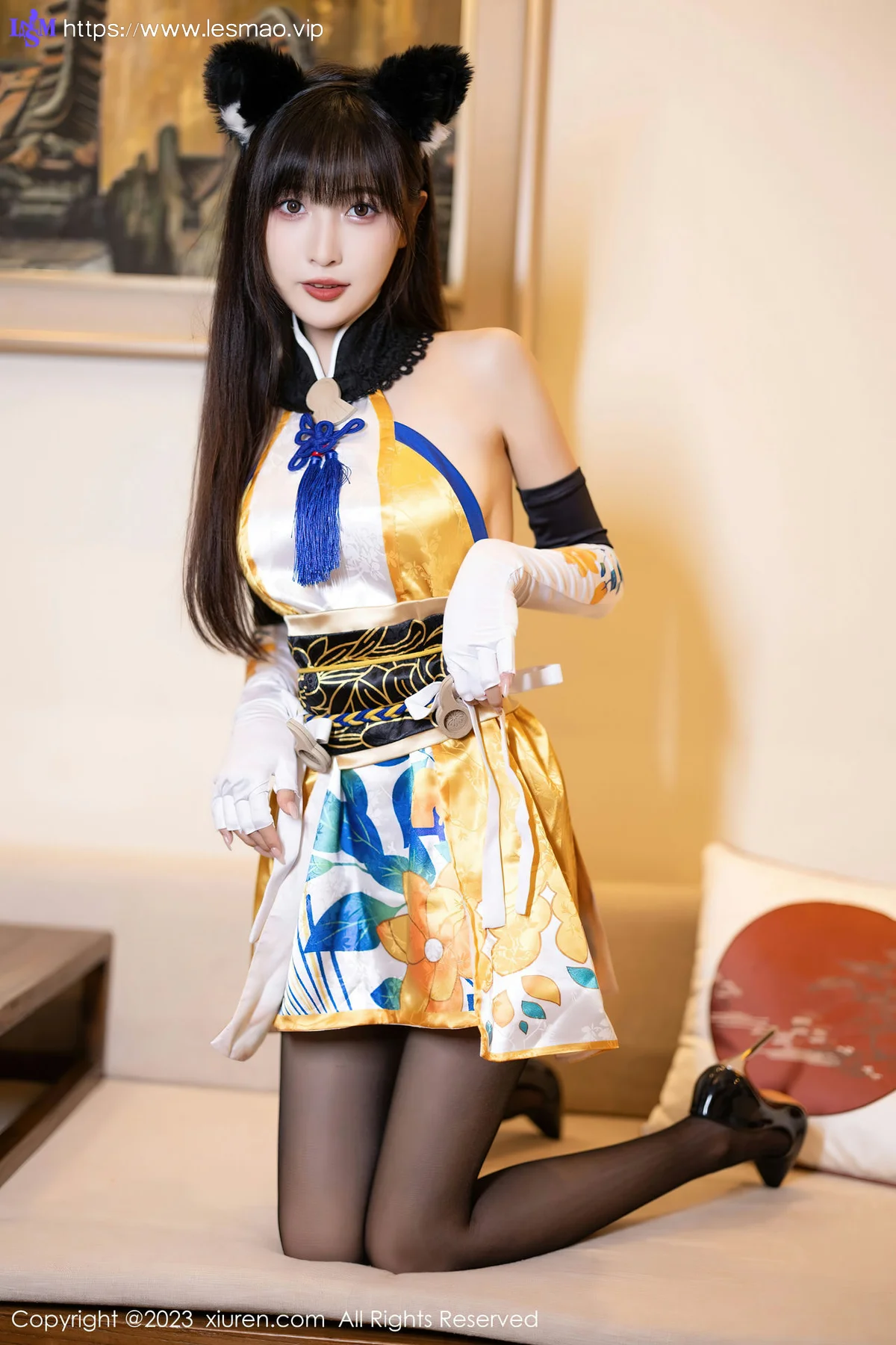 XiuRen 秀人 No.7231  林星阑 豹纹内衣安吉旅拍3 - 18