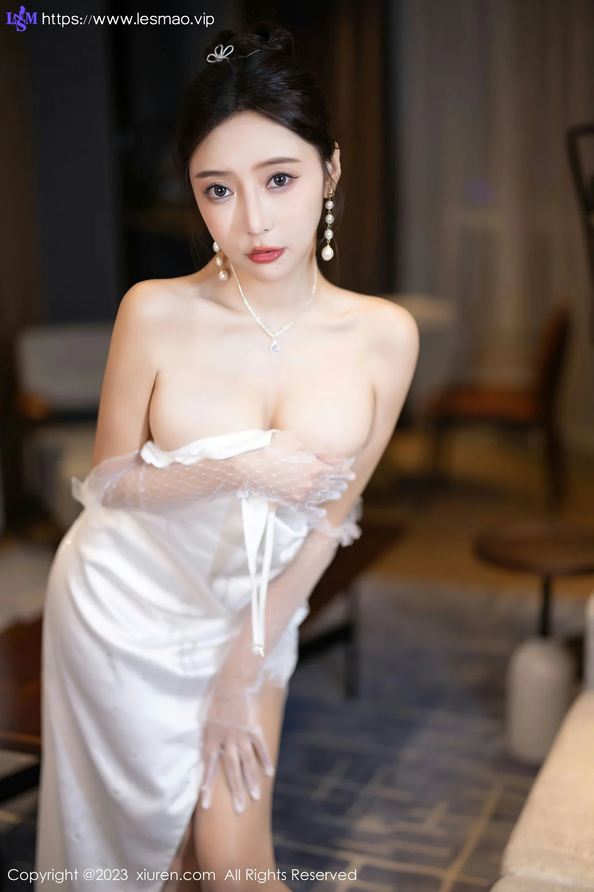 XiuRen 秀人 No.7256  王馨瑶yanni 情趣内衣安吉旅拍11 - 36