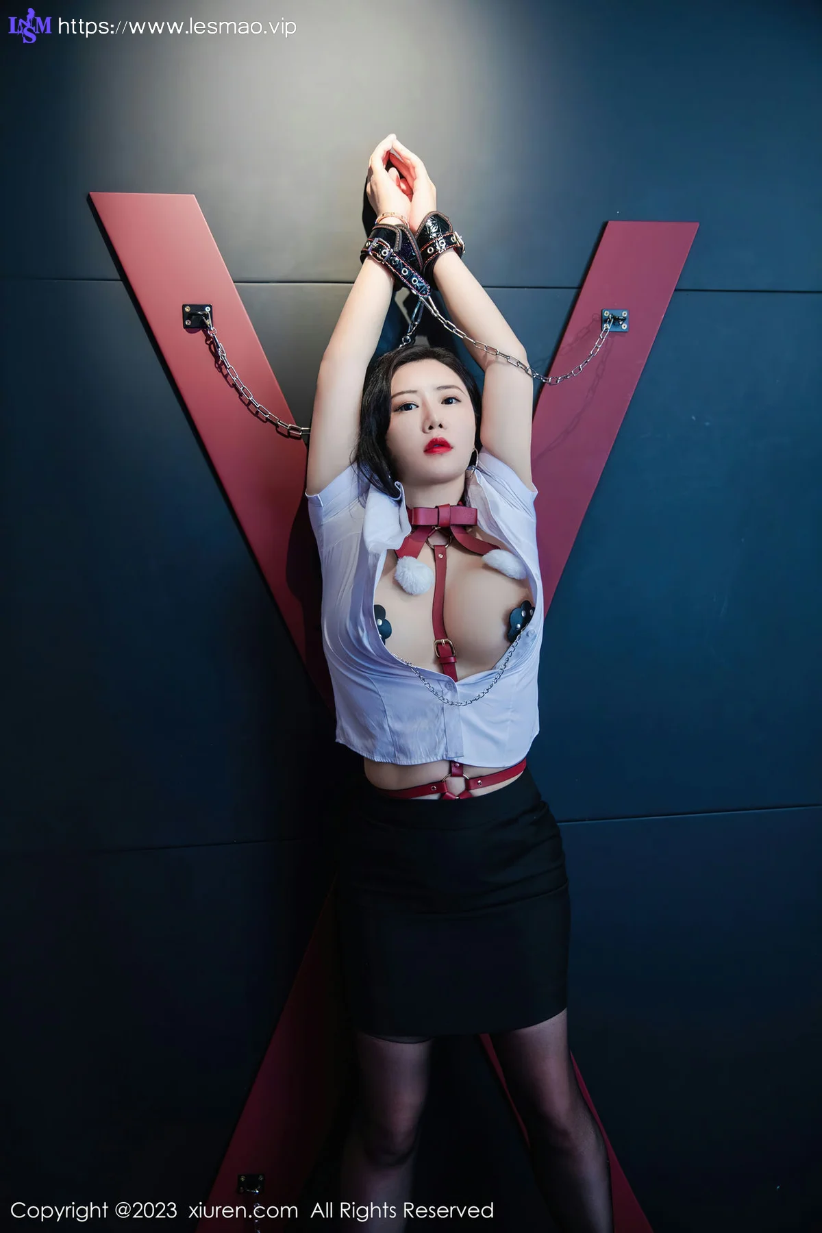 XiuRen 秀人 No.7267  王婉悠Queen 魅惑黑丝性感写真3 - 18