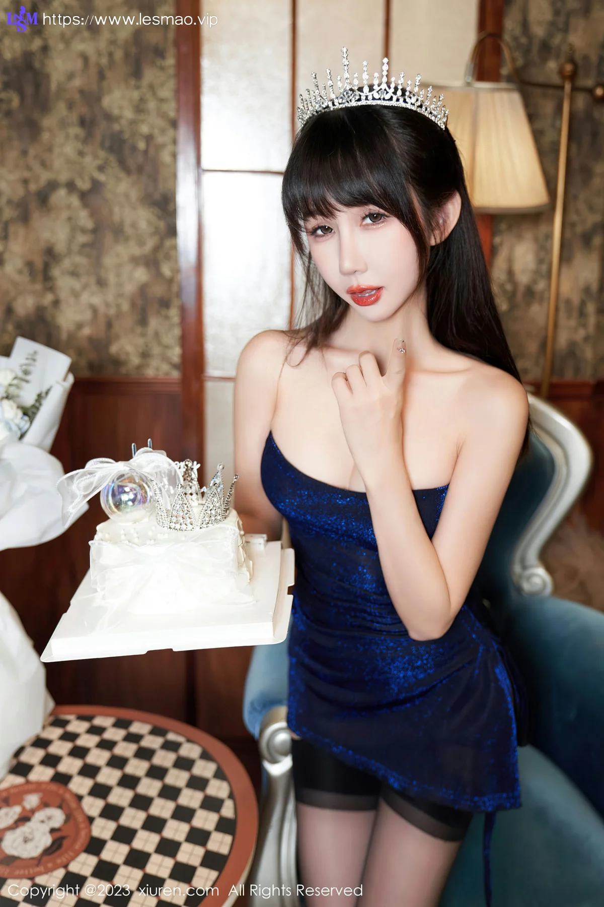 XiuRen 秀人 No.7274  波巧酱 生日主题写真33 - 41