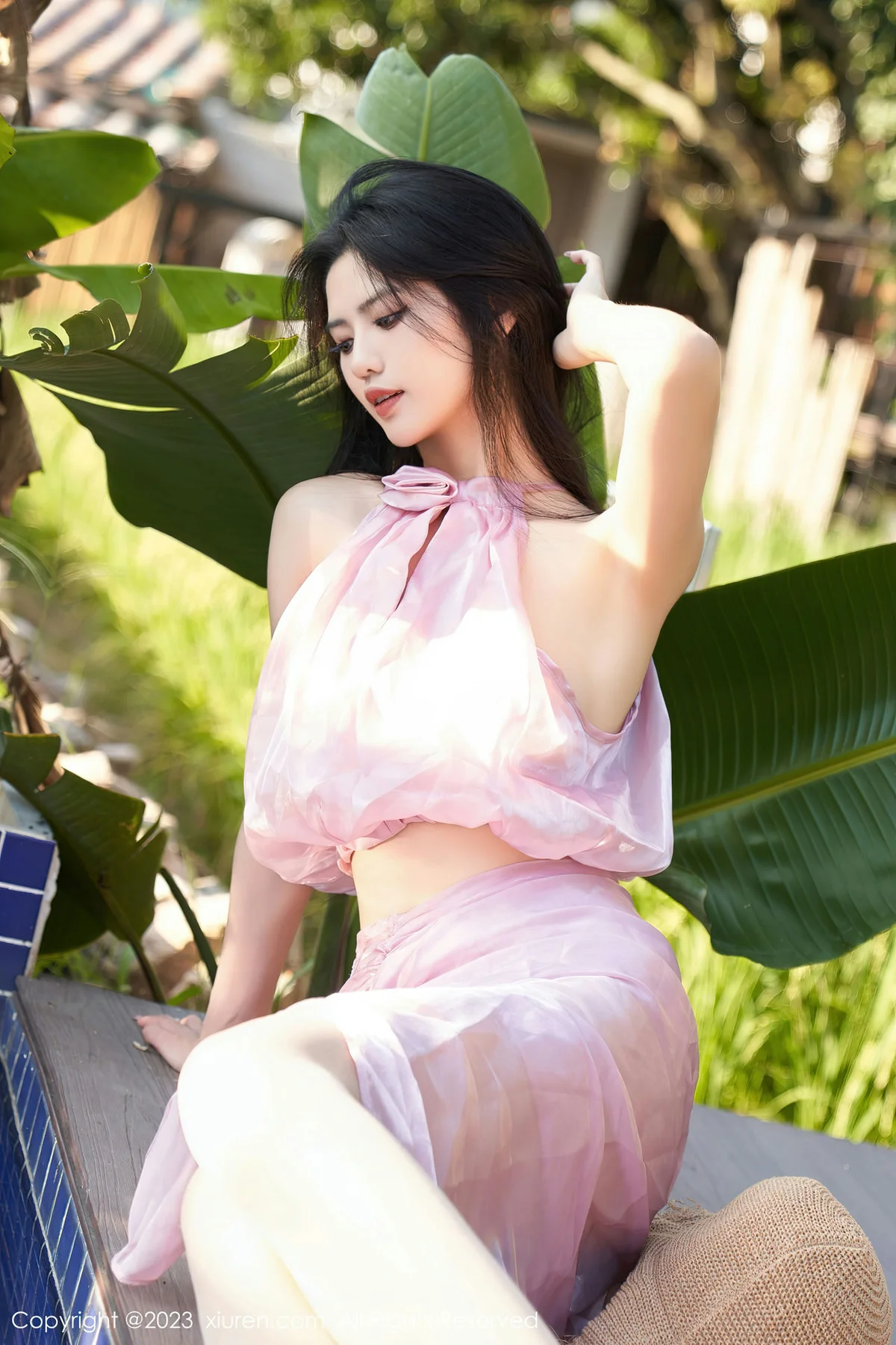 XiuRen 秀人 No.7281  浅浅Danny 夏日清爽户外场景拍摄性感写真33 - 25