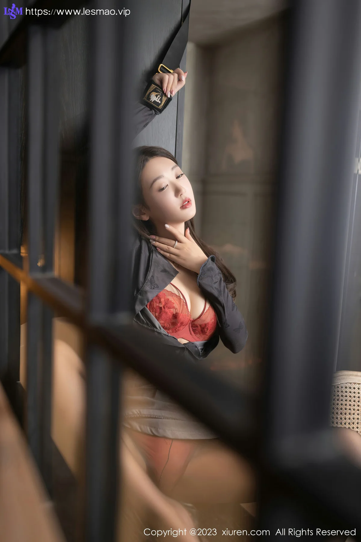 XiuRen 秀人 No.7298  唐安琪 红色蕾丝内衣性感写真111 - 23
