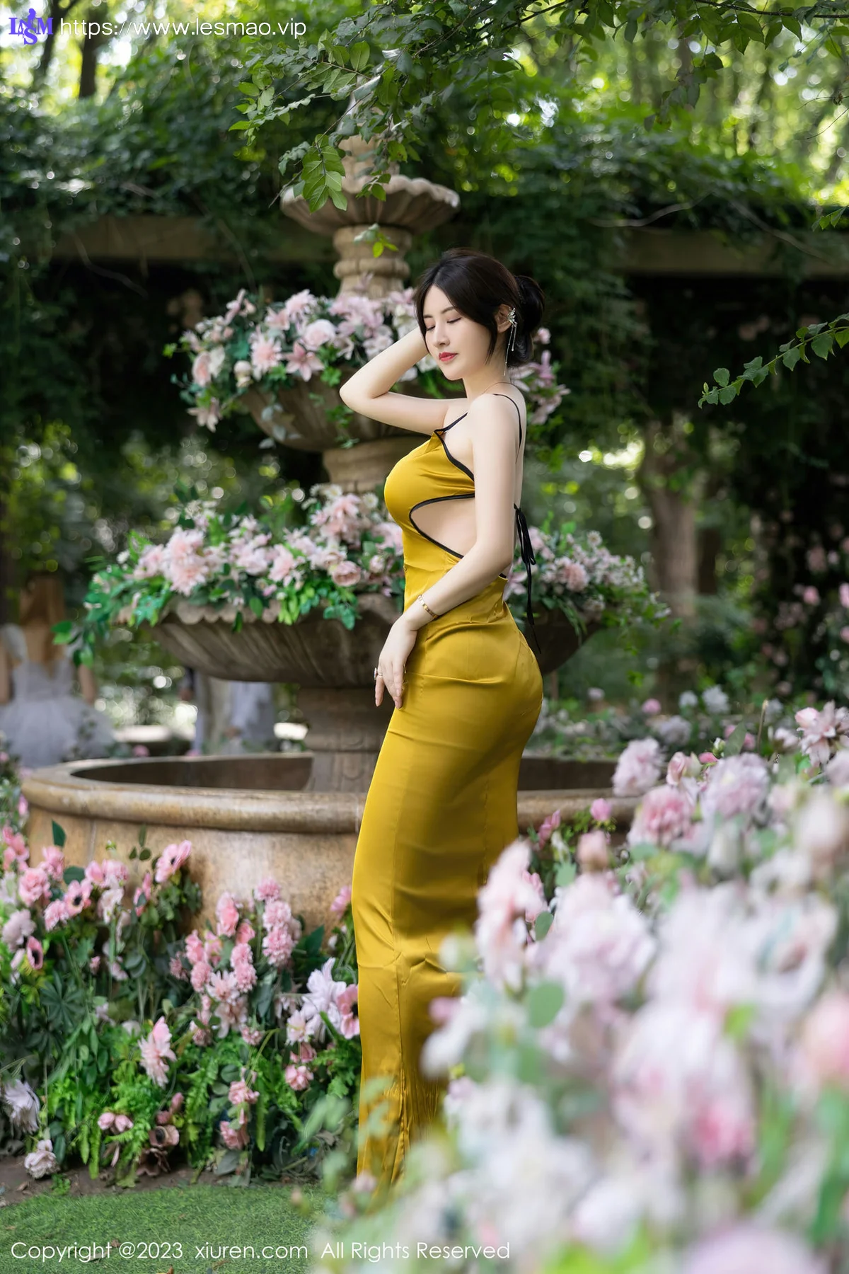 XiuRen 秀人 No.7302  诗诗kiki 吊带长裙性感写真33 - 27