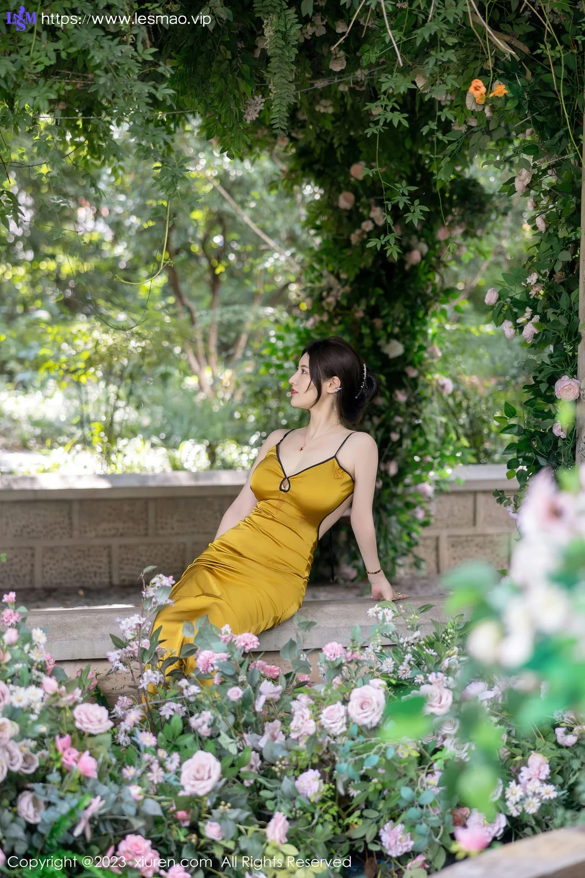 XiuRen 秀人 No.7302  诗诗kiki 吊带长裙性感写真33 - 47