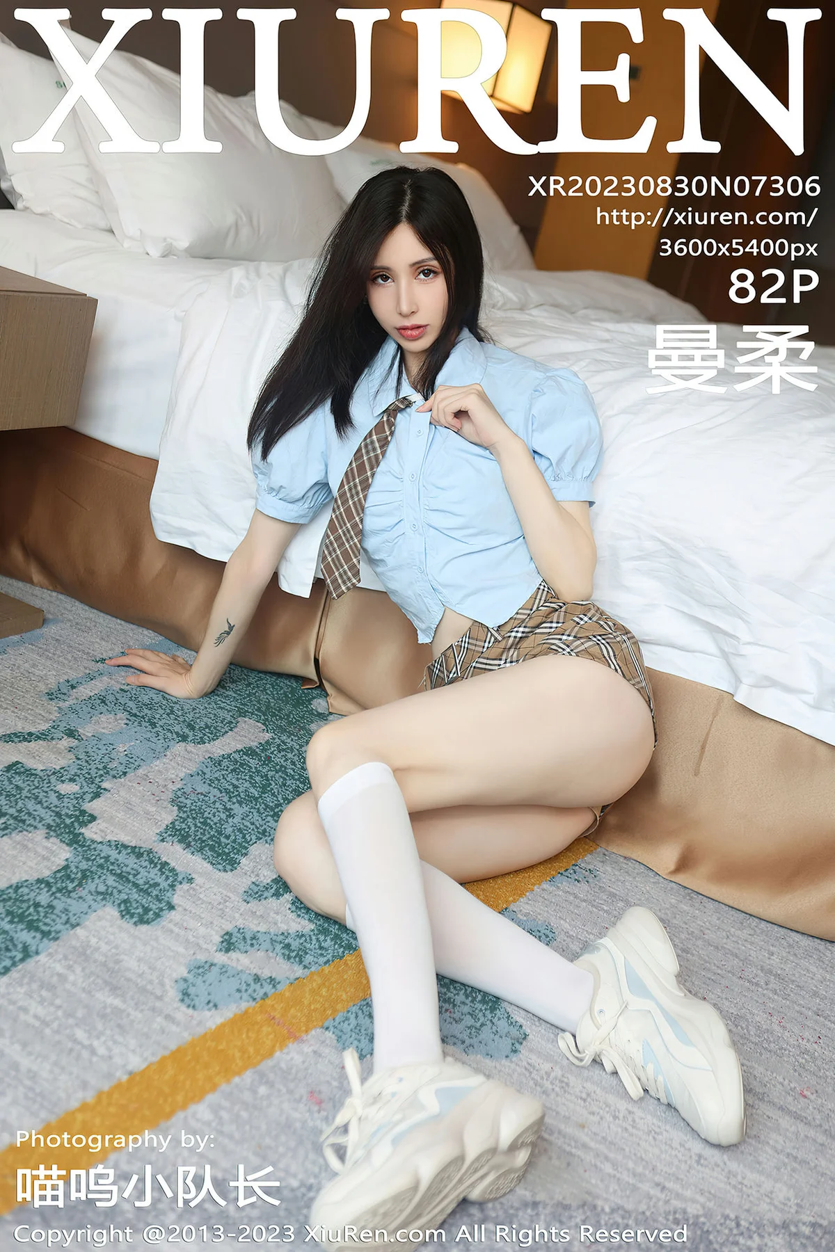 XiuRen 秀人 No.7306  曼柔 诱人白色丝袜性感写真3 - 83