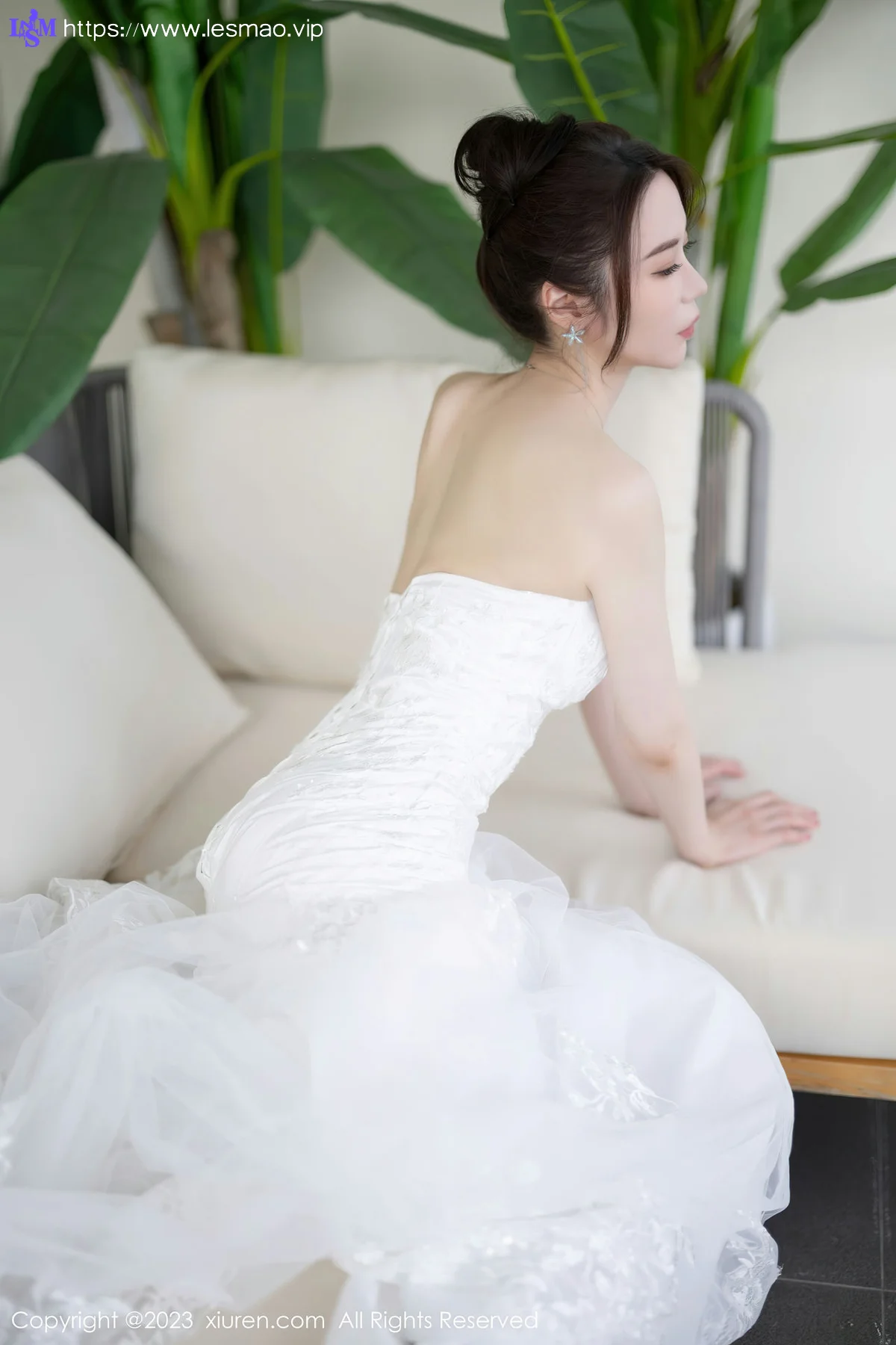 XiuRen 秀人 No.7310  梦心玥 白色婚纱服饰安吉旅拍1 - 27