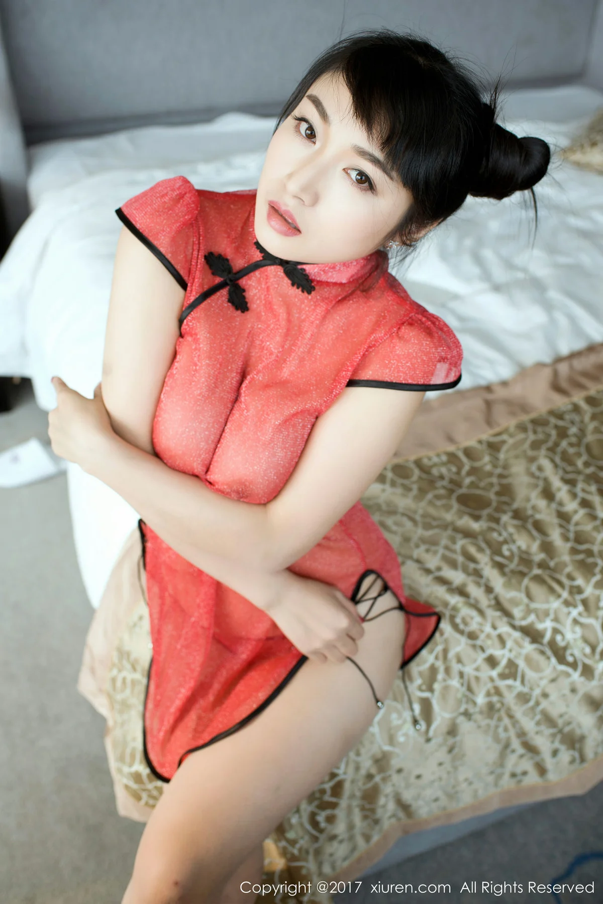 XiuRen 秀人 No.732 Modo 盼盼已鸠 巨乳私房 - 35