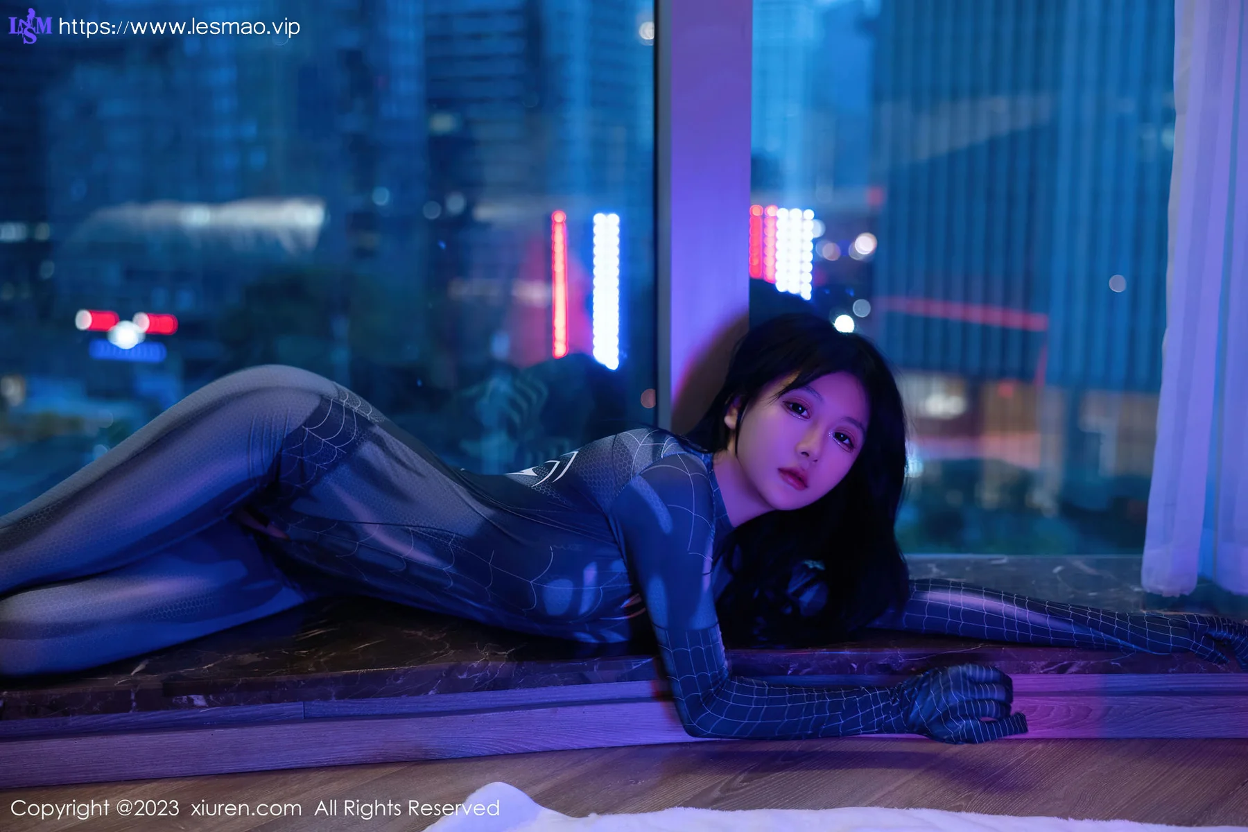 XiuRen 秀人 No.7326  幼幼 灰色蜘蛛侠性感写真11 - 46