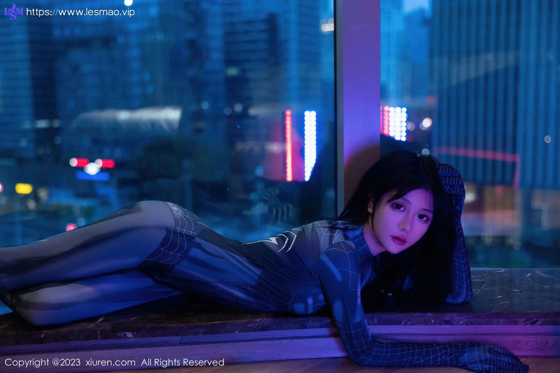 XiuRen 秀人 No.7326  幼幼 灰色蜘蛛侠性感写真11 - 47