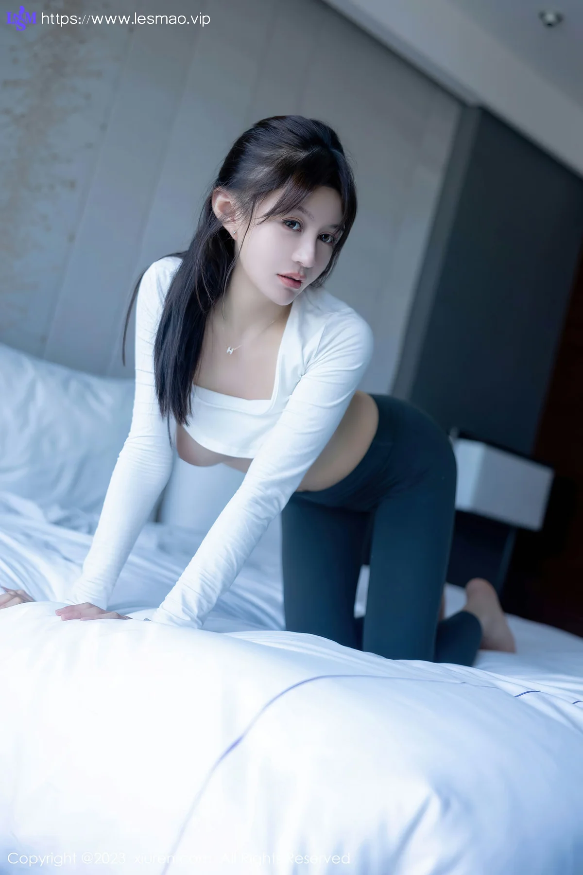 XiuRen 秀人 No.7370  唐宁宁 灰色瑜伽裤第二套写真1 - 67