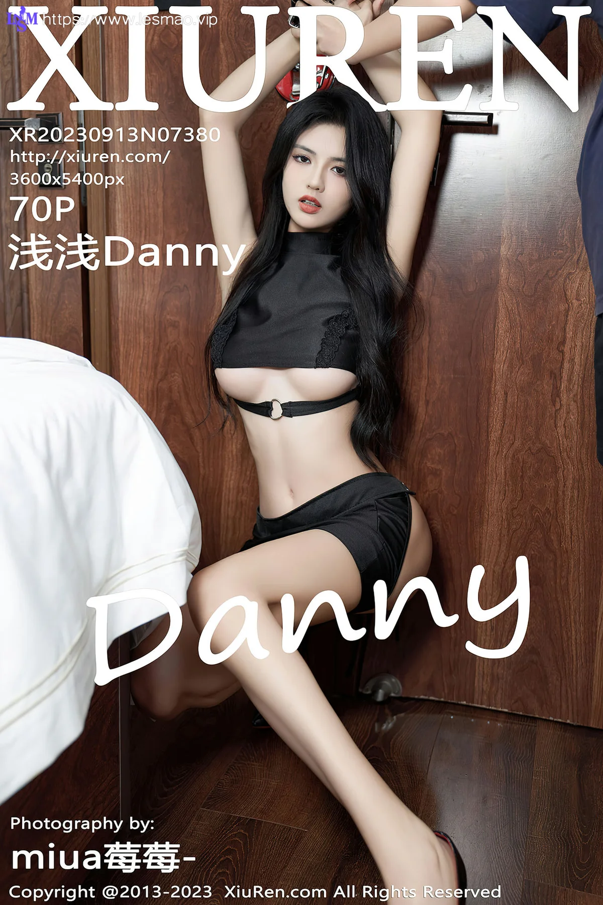XiuRen 秀人 No.7380  浅浅Danny 黑色短裙性感写真 - 71