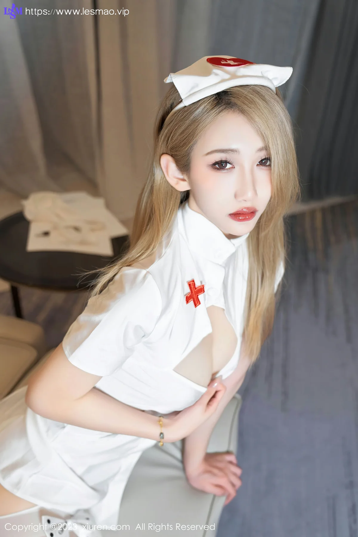 XiuRen 秀人 No.7389  沈青黛 情趣护士服性感写真11 - 42