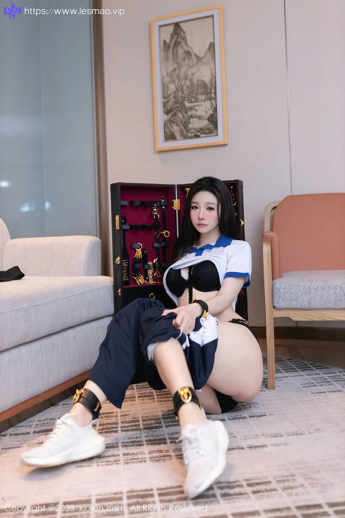 XiuRen 秀人 No.7396  小逗逗 “驯服”主题拍摄性感写真11 - 15