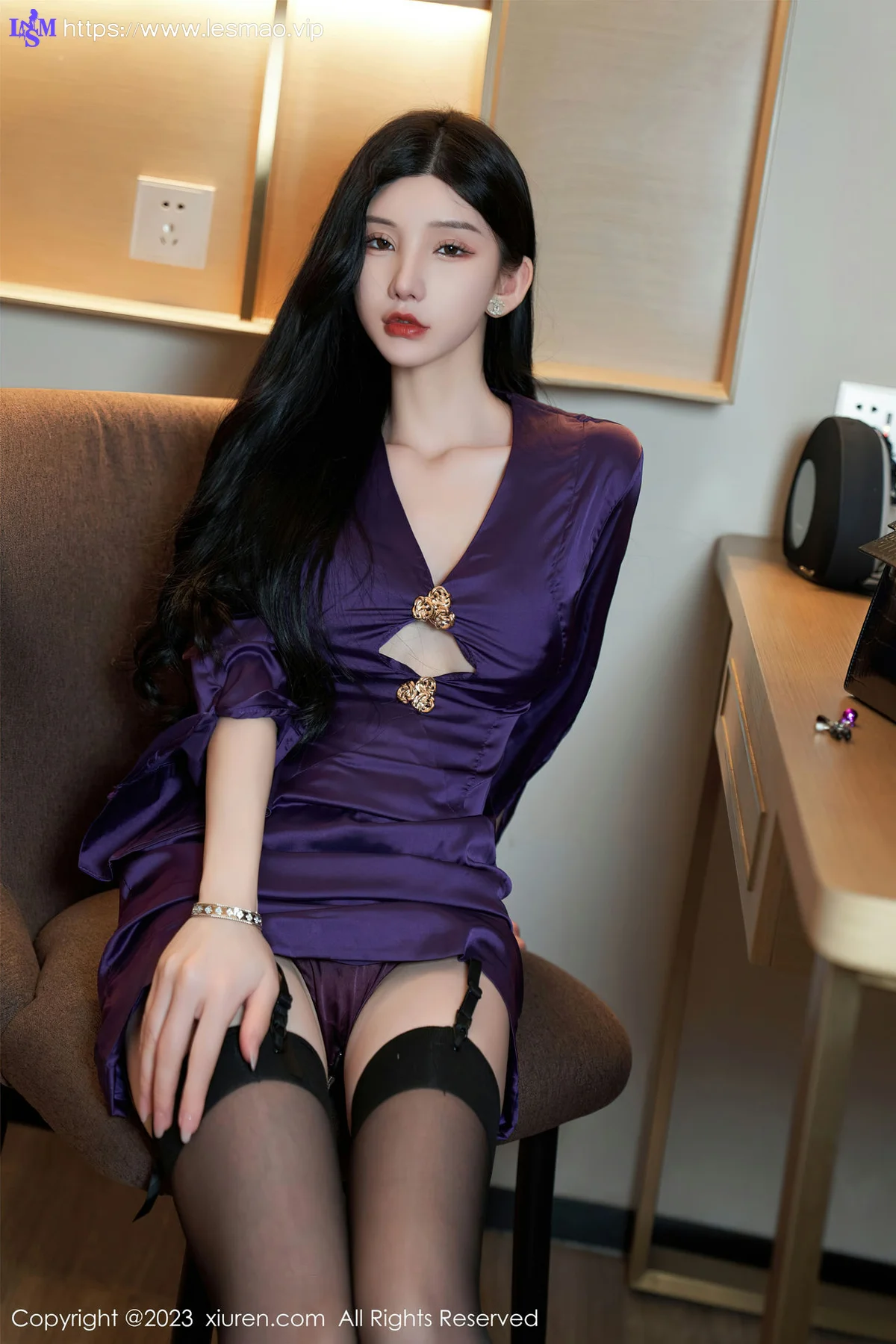 XiuRen 秀人 No.7398  周于希Sally 主题《老公说，紫色很有韵味》厦门旅拍11 - 29