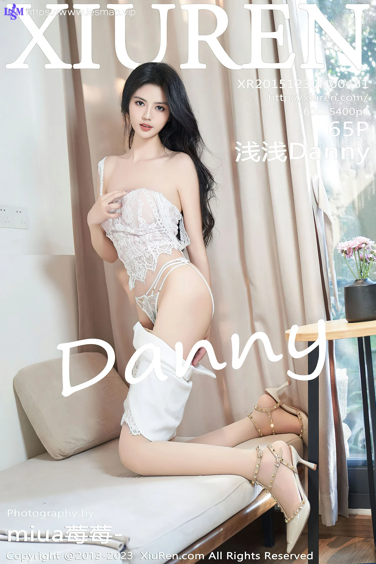 XiuRen 秀人 No.7415  浅浅Danny 浅粉色上衣性感写真3 - 66