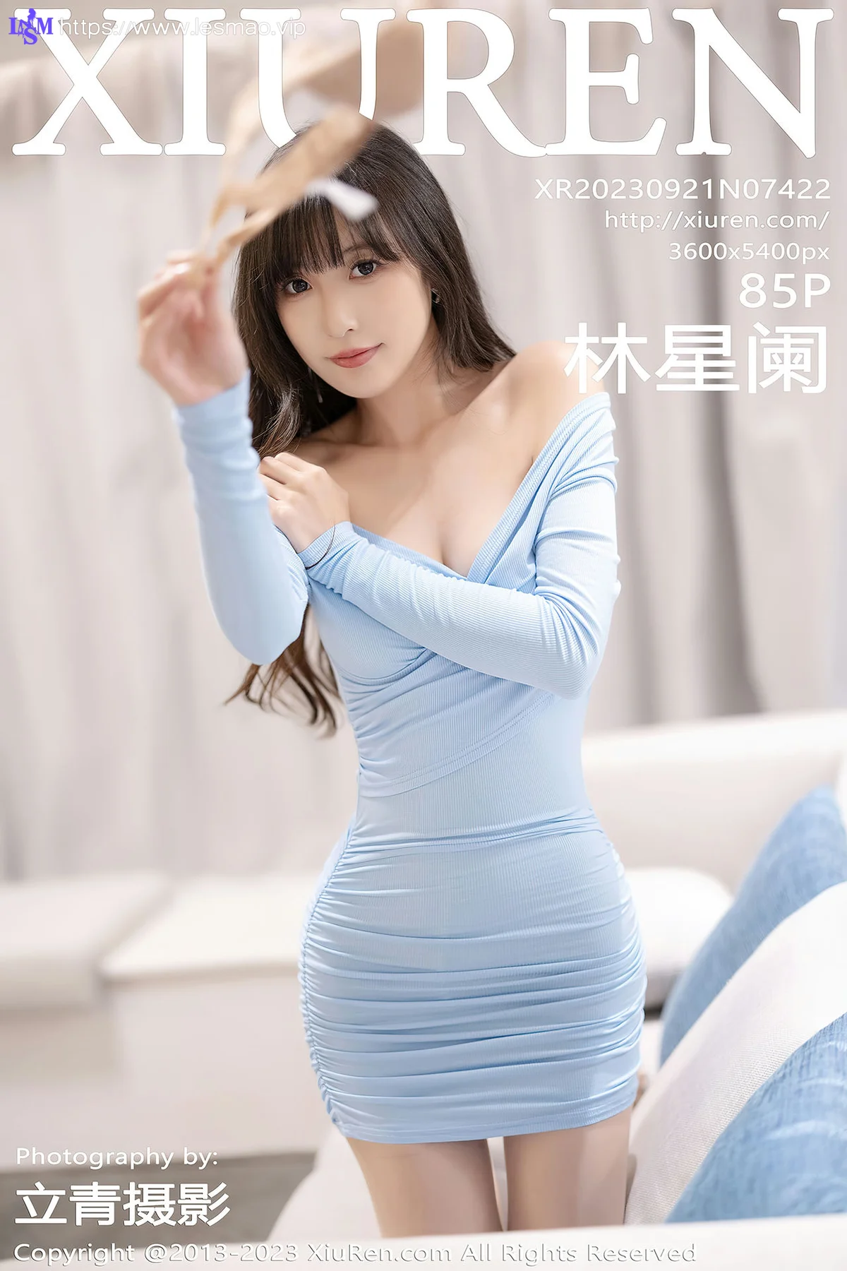 XiuRen 秀人 No.7422  林星阑 灰色OL安吉旅拍22 - 86