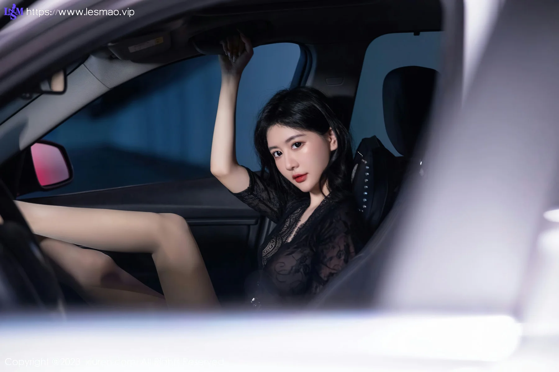 XiuRen 秀人 No.7431 幼幼 黑色薄纱性感写真111 - 21