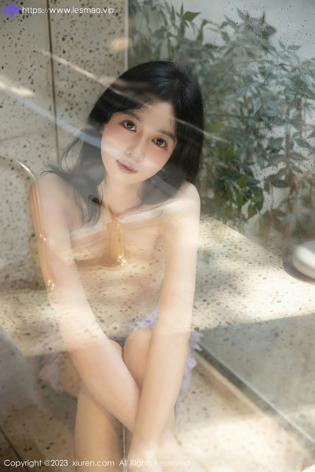 XiuRen 秀人 No.7451  糖豆sisi 薄纱睡裙性感写真 - 50