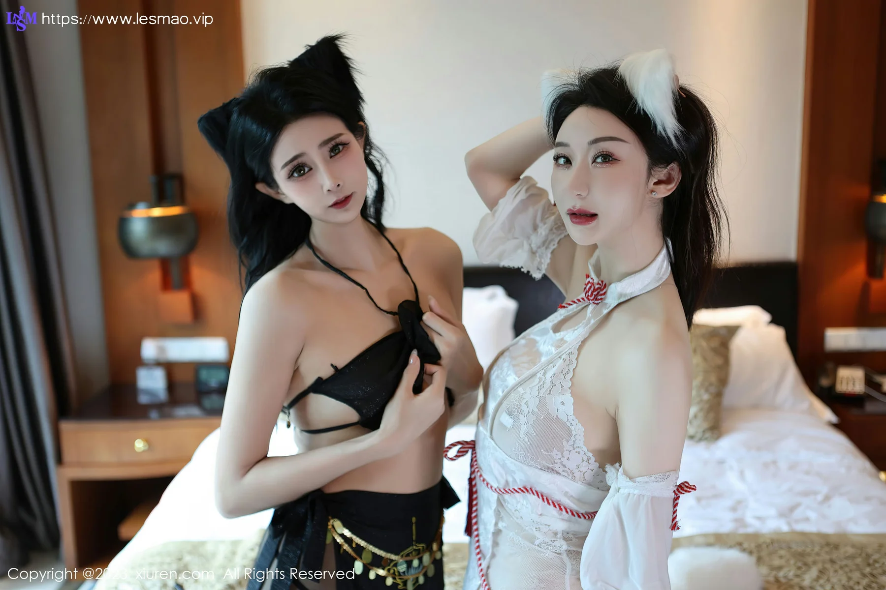XiuRen 秀人 No.7455  草莓mm两位女神模特合集写真3 - 14