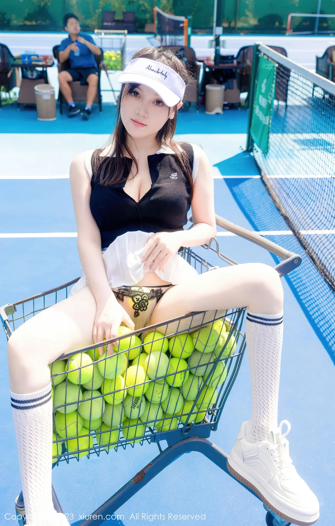 XiuRen 秀人 No.7467  豆瓣酱 网球服运动服性感写真2 - 46