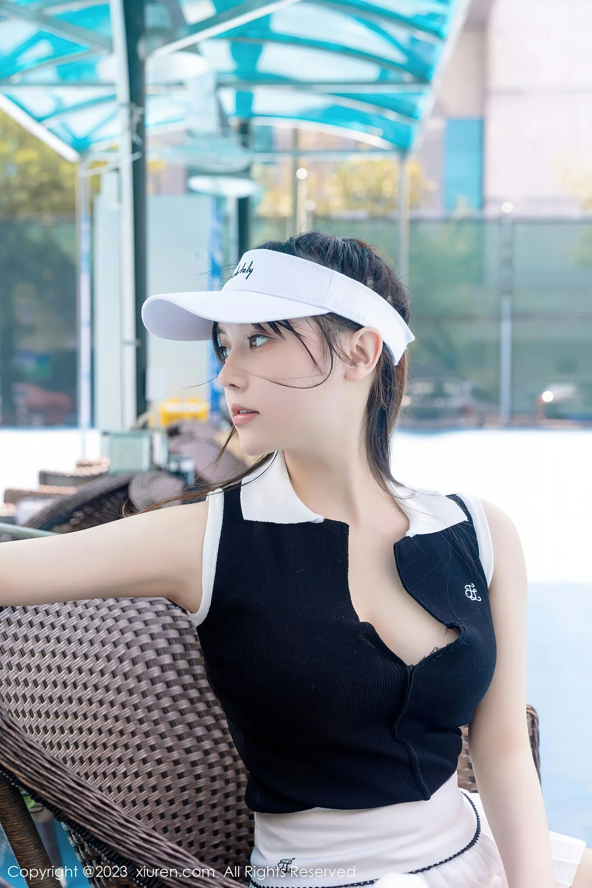 XiuRen 秀人 No.7467  豆瓣酱 网球服运动服性感写真2 - 66