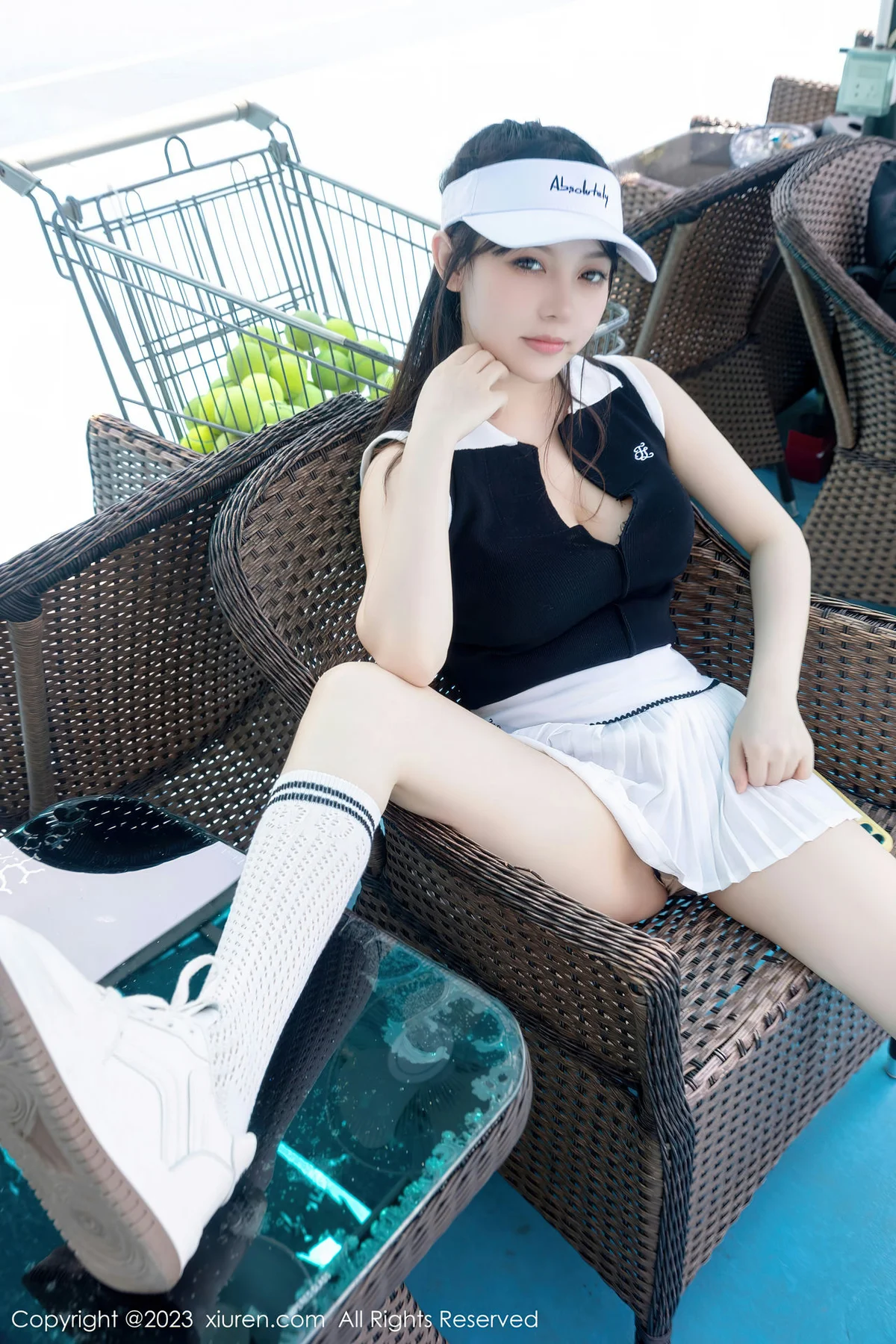 XiuRen 秀人 No.7467  豆瓣酱 网球服运动服性感写真2 - 69